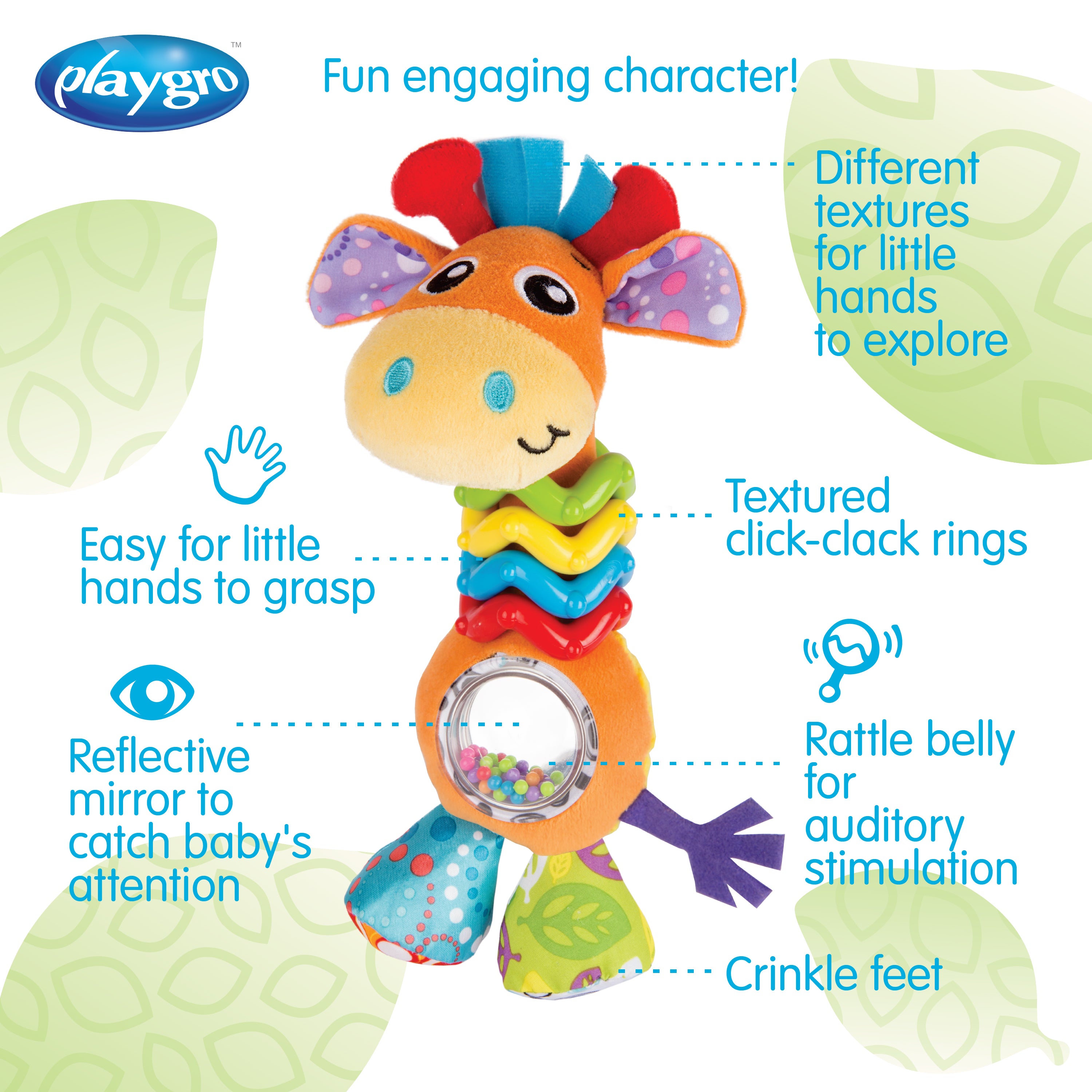 Playgro Bead Buddy Giraffe