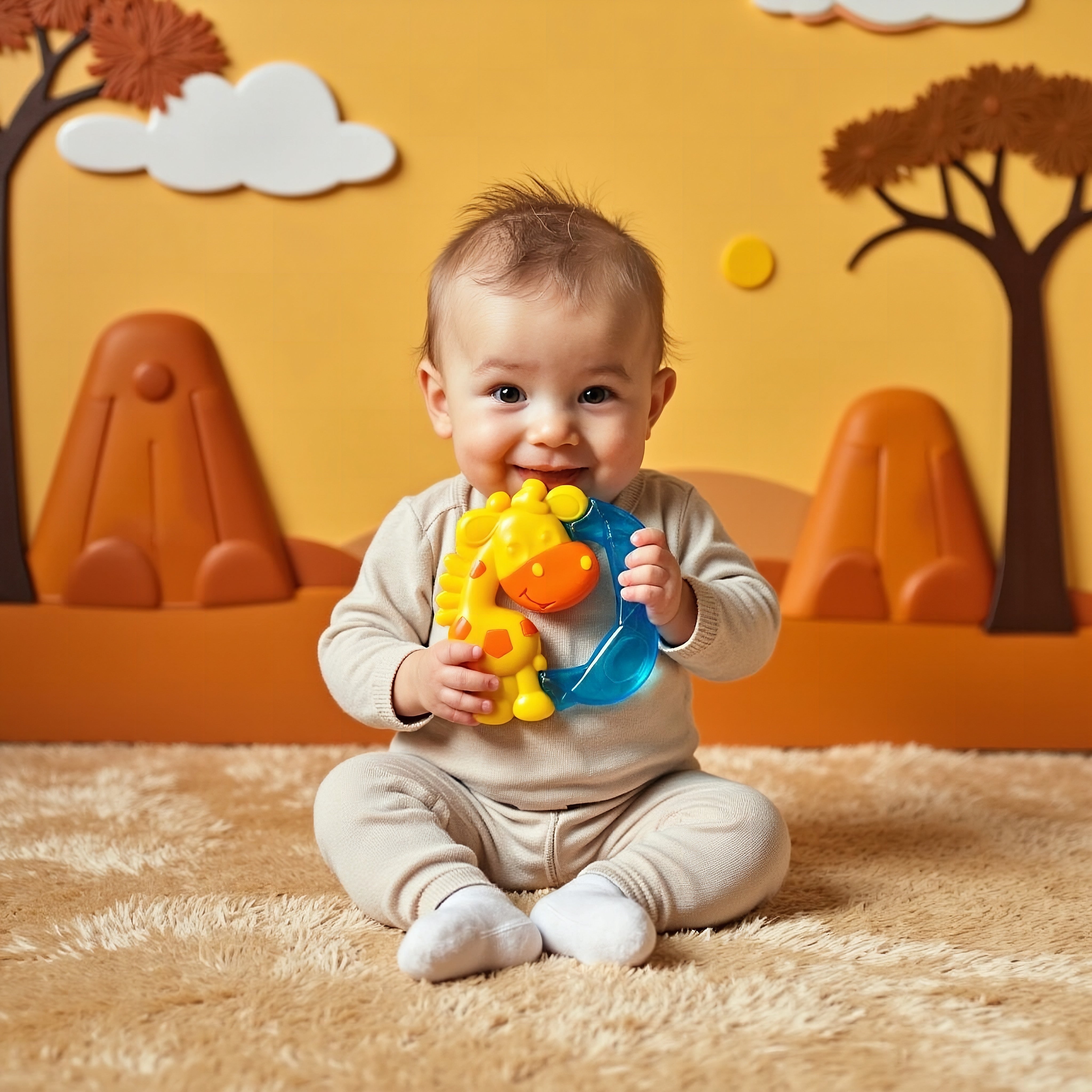 Playgro Jerry Giraffe Water Teether