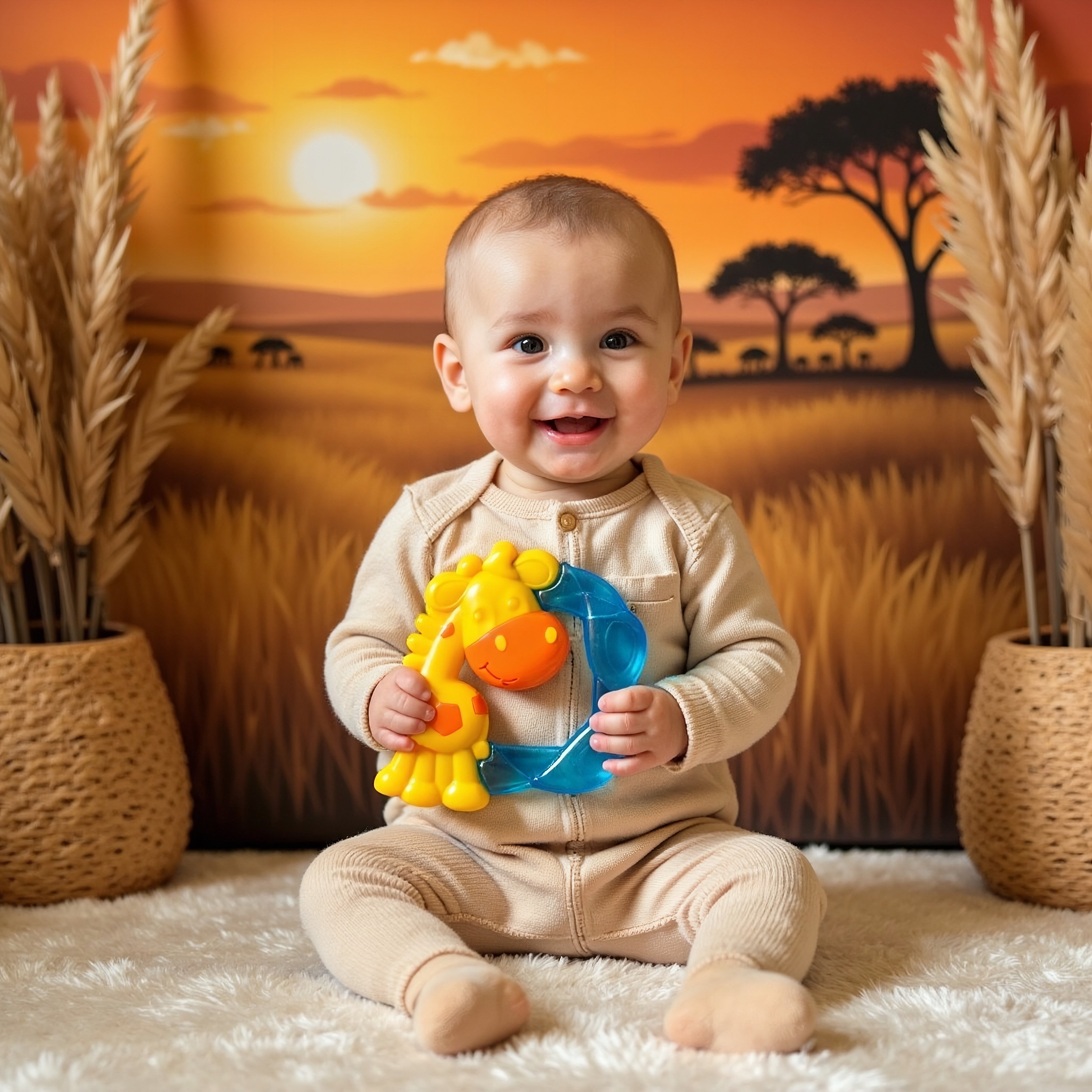 Playgro Jerry Giraffe Water Teether