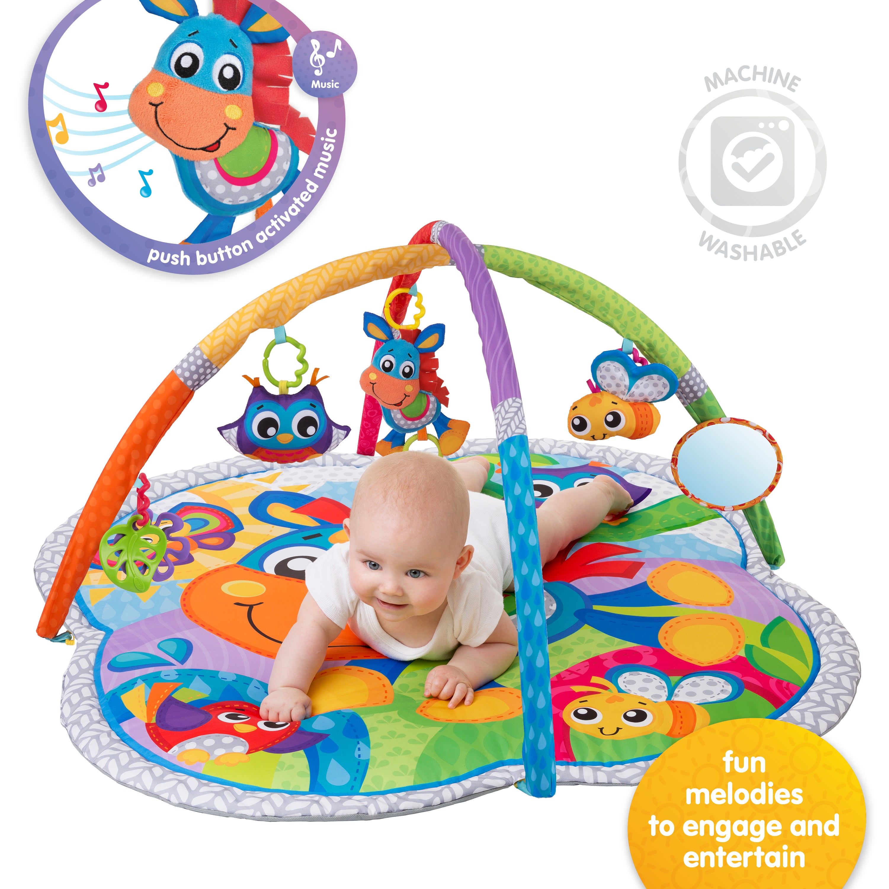Playgro Clip Clop Musical Activity Gym
