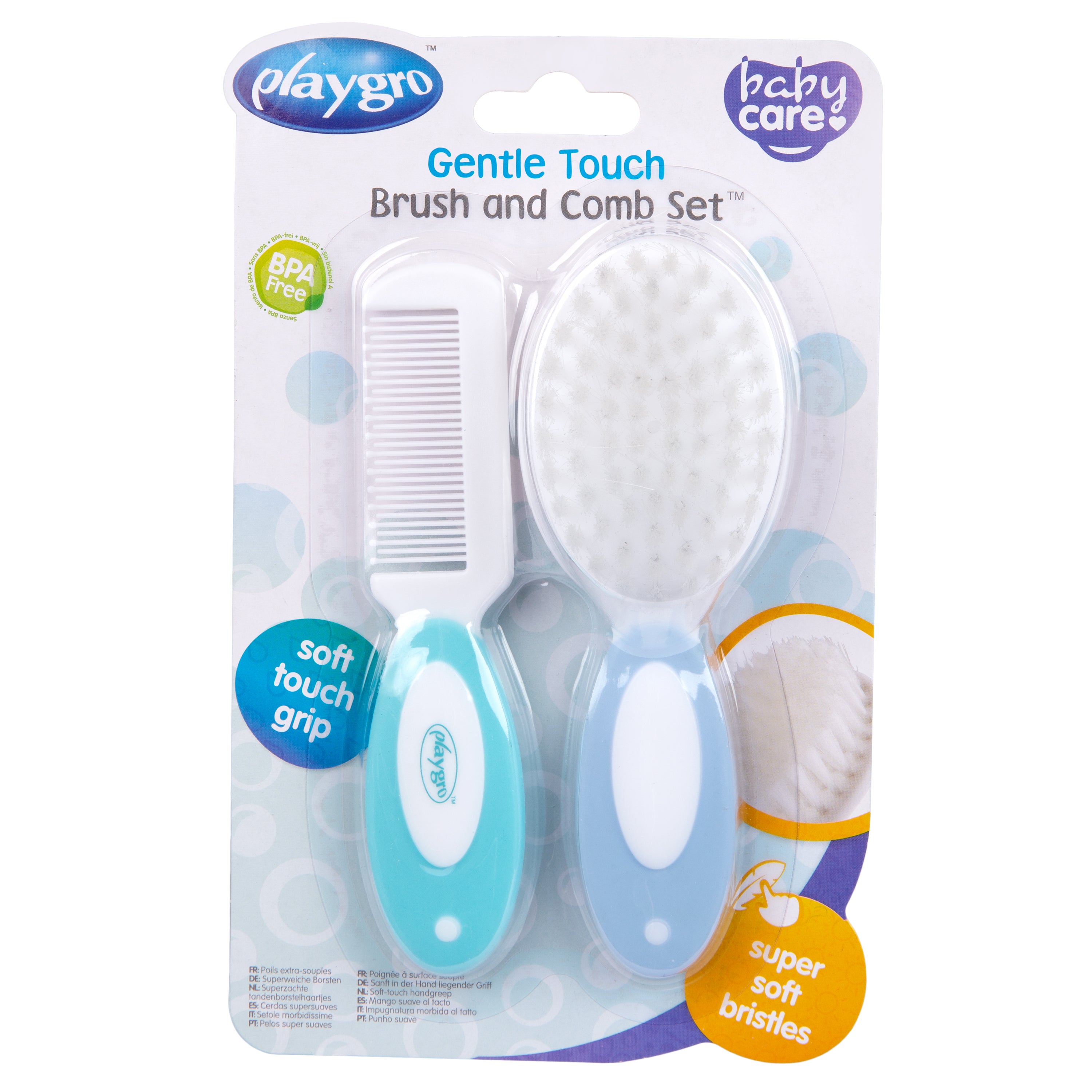 Playgro Gentle Touch Brush and Comb Set