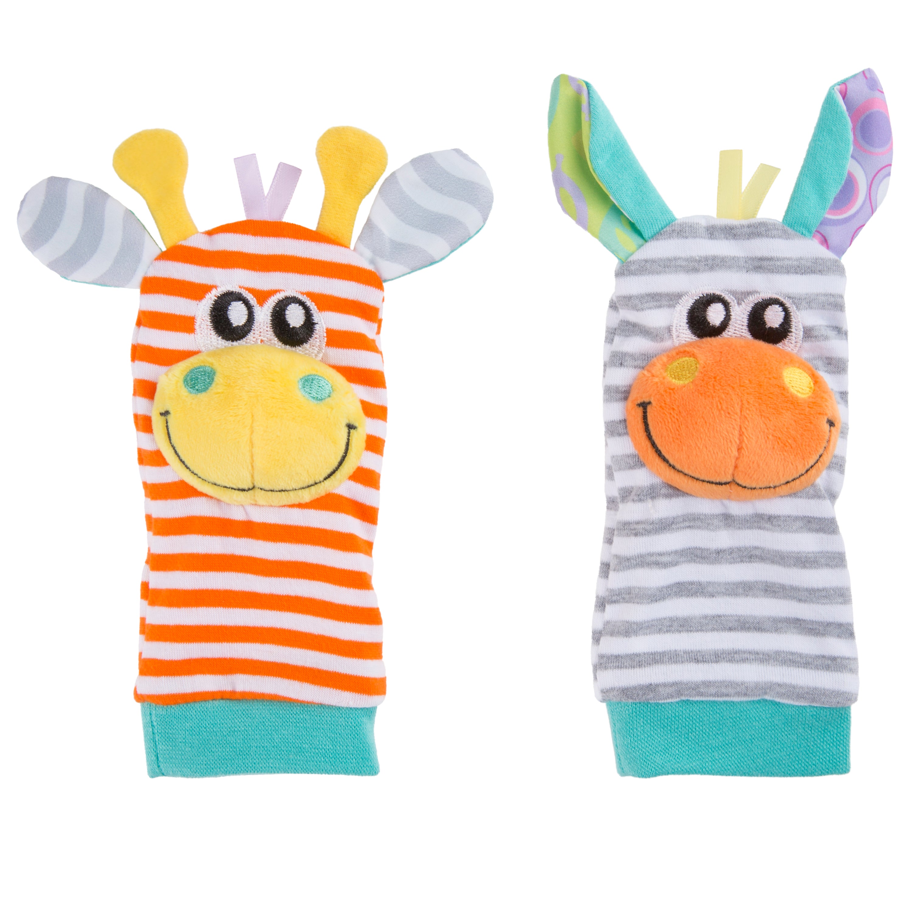 Playgro Jungle Wrist Rattle and Foot Finder Pack