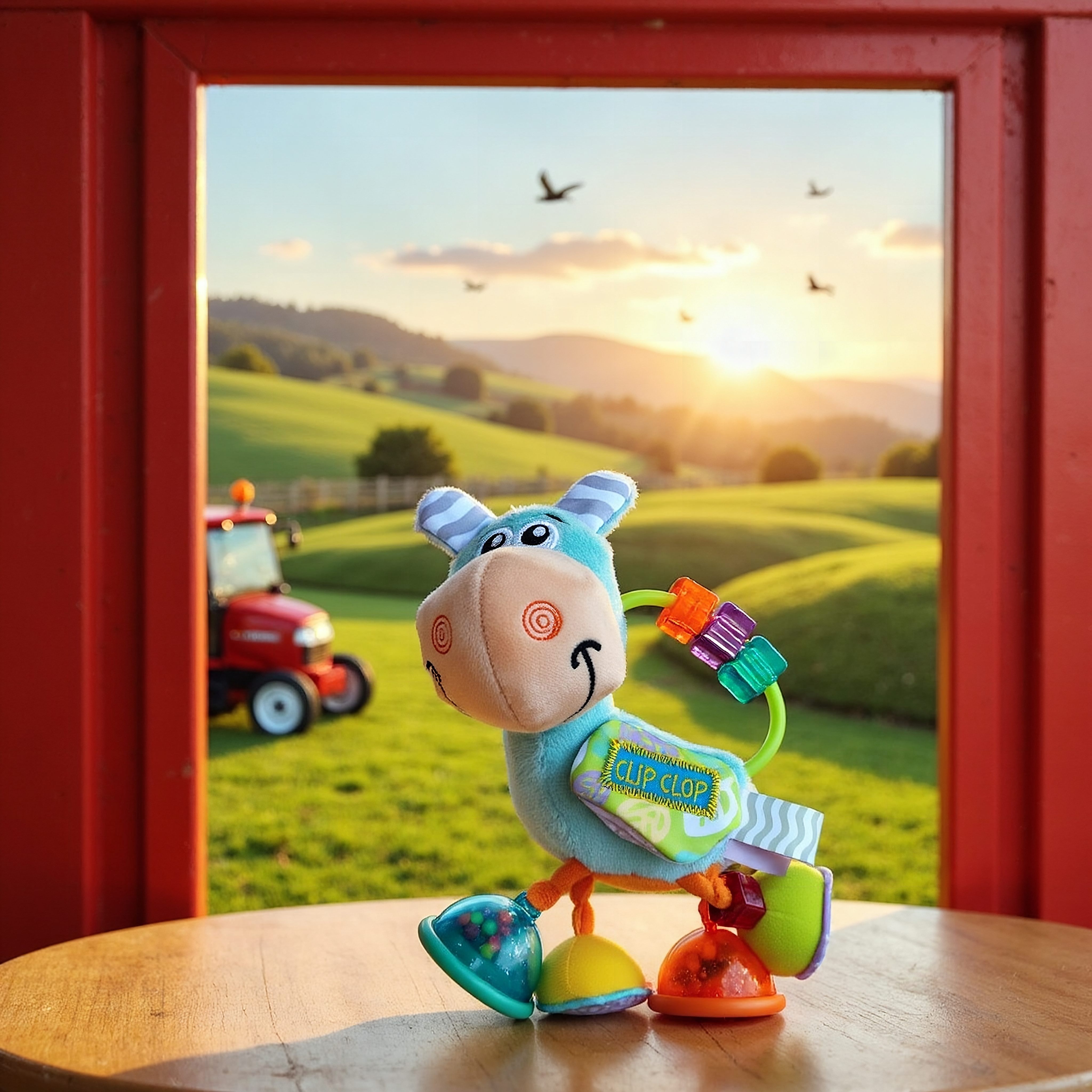 Playgro Clip Clop Activity Rattle