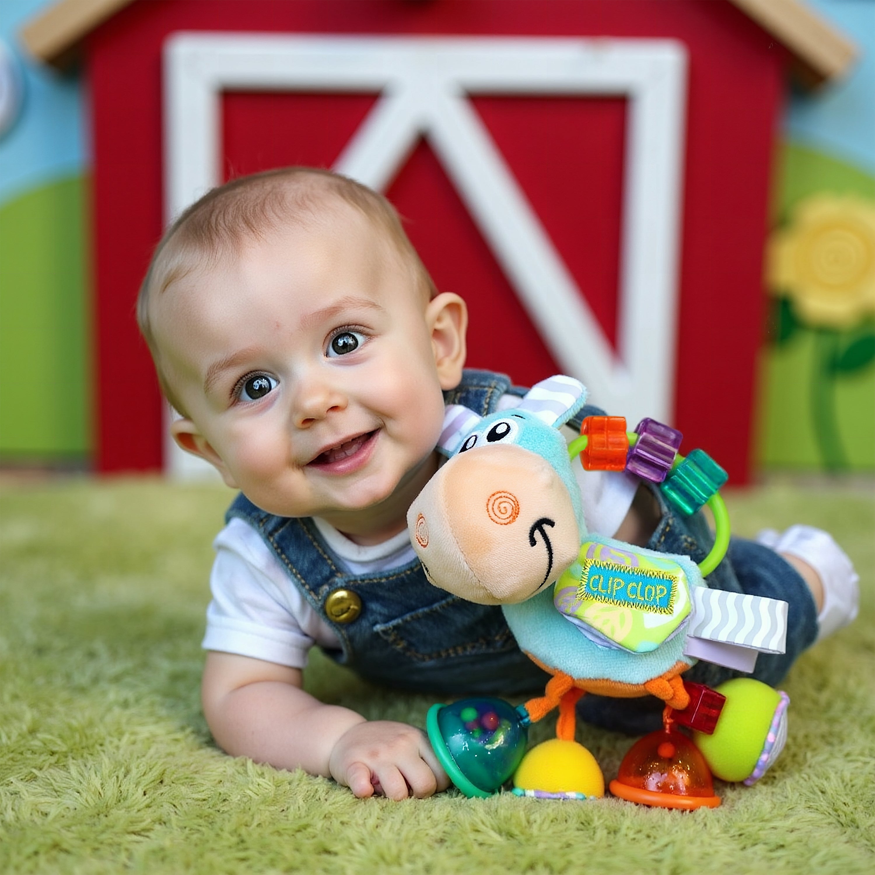 Playgro Clip Clop Activity Rattle