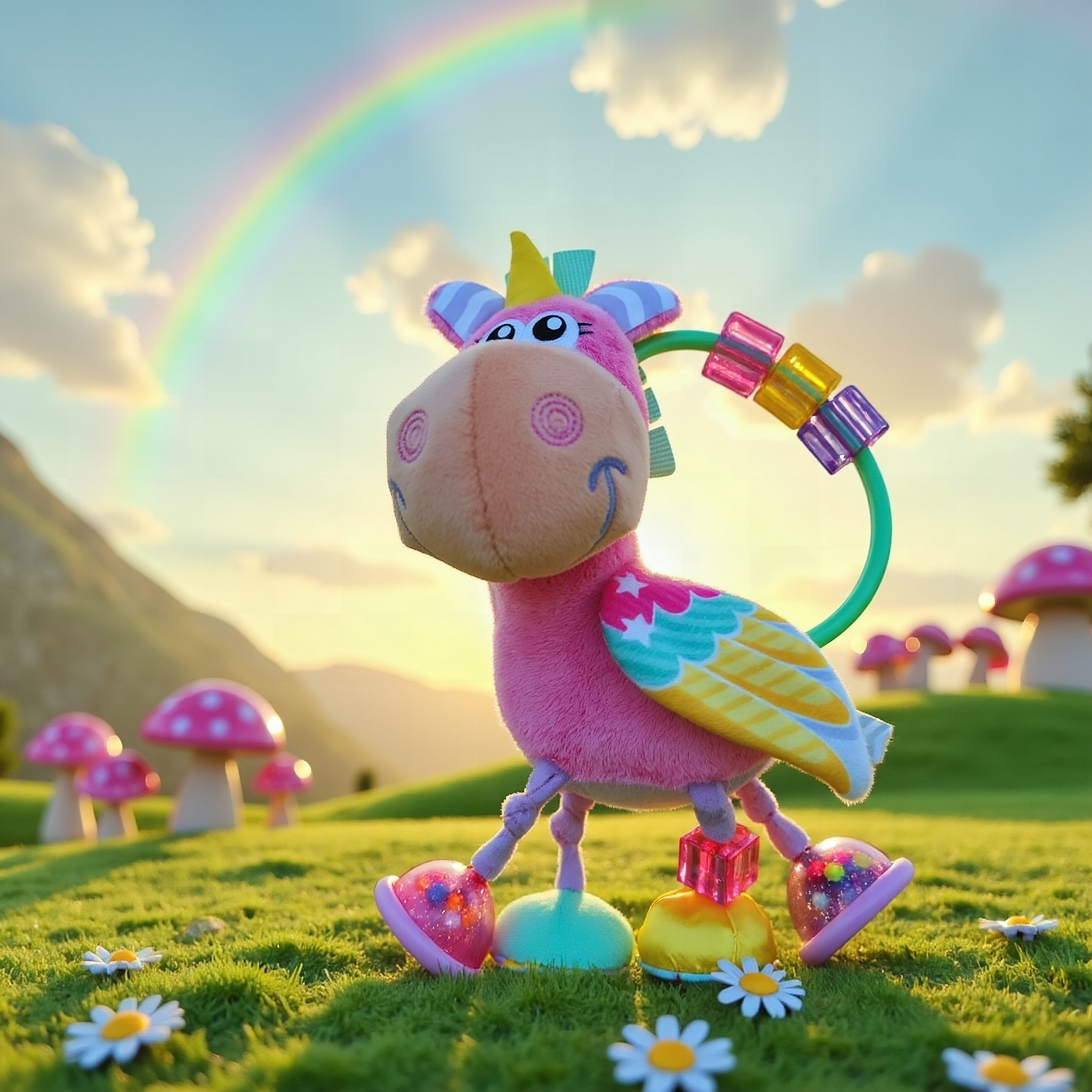 Playgro Unicorn Activity Rattle