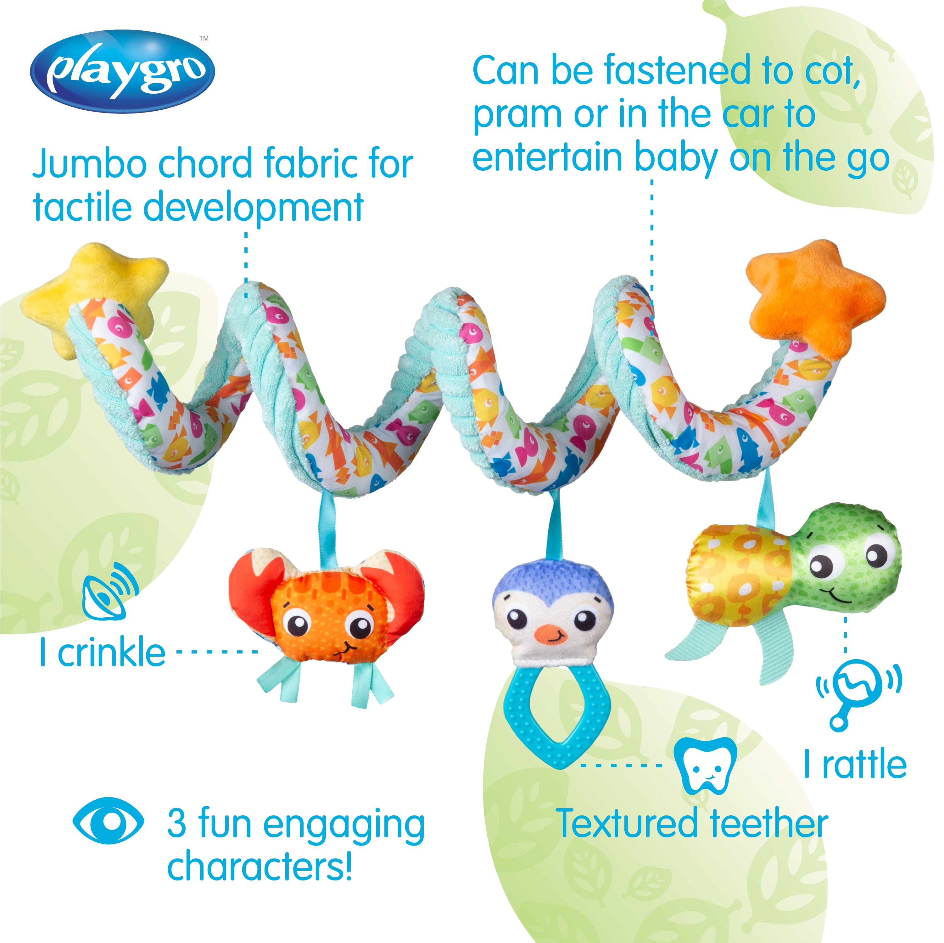 Playgro Ocean Adventure Twirly Whirly