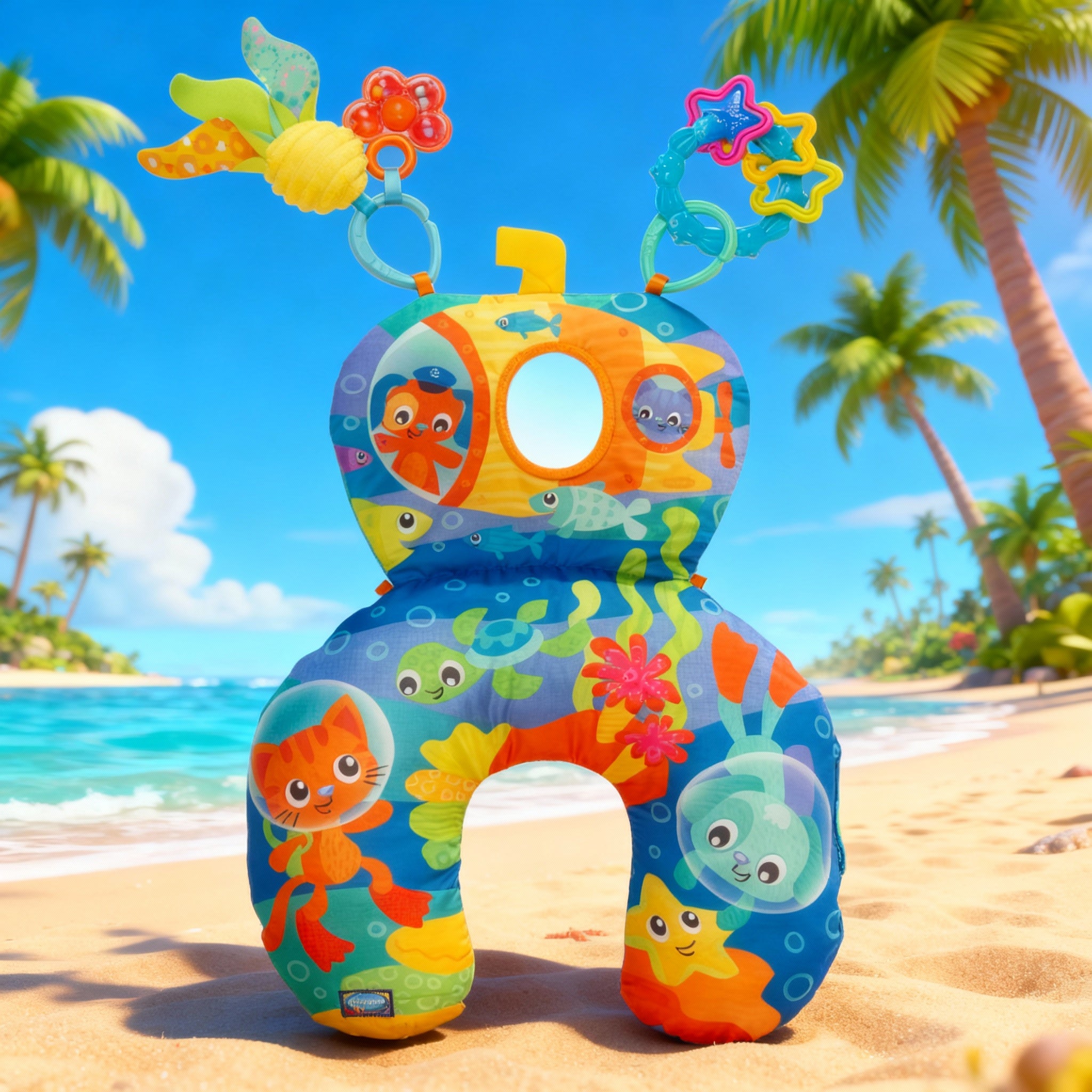 Playgro Ocean Adventure Tummy Pillow