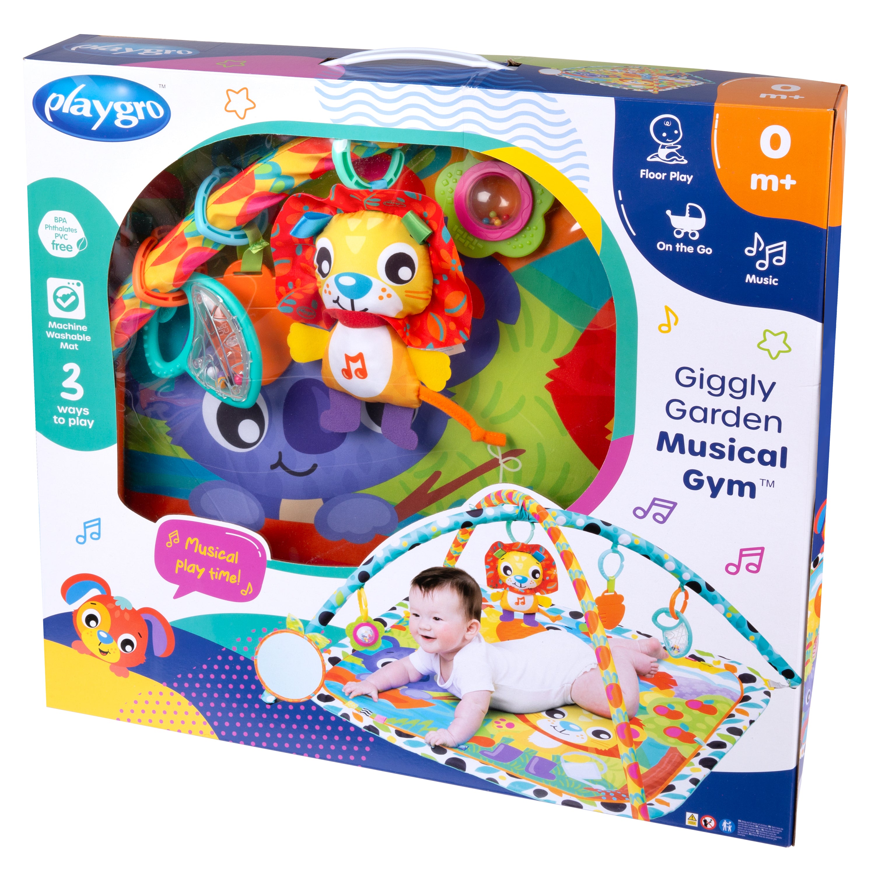 Playgro Giggly Garden Musical Gym