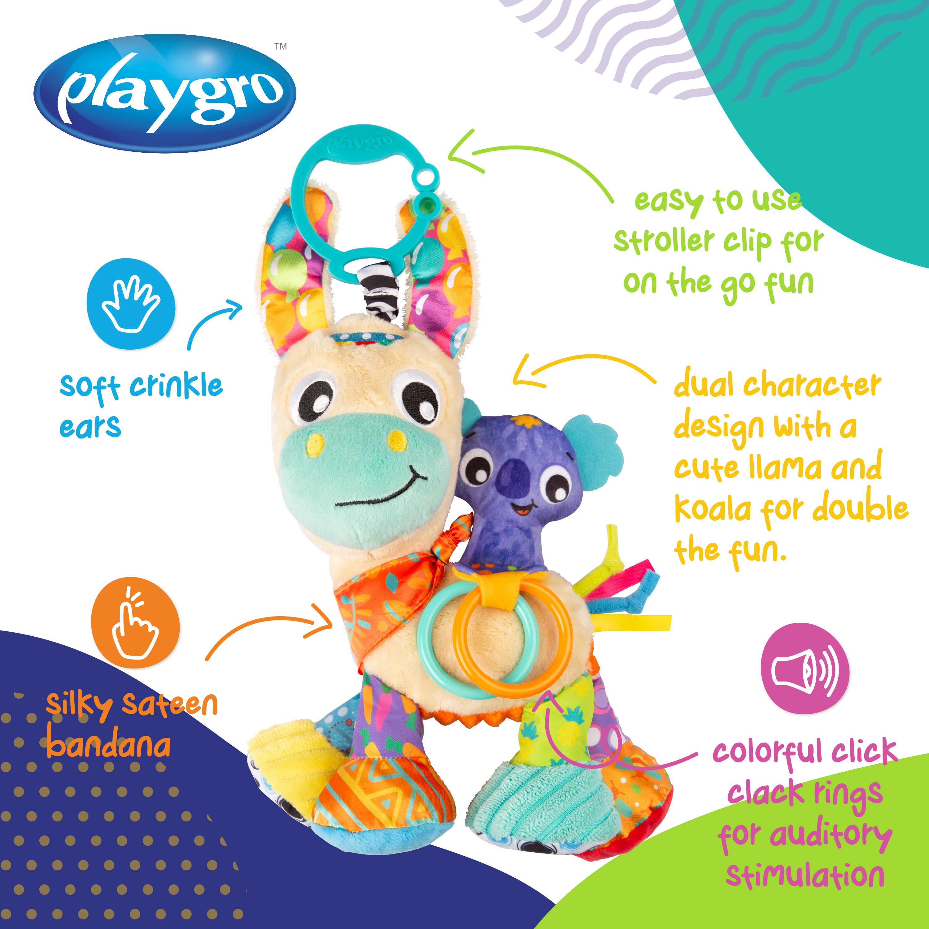 Playgro Activity Friend Lupe Llama