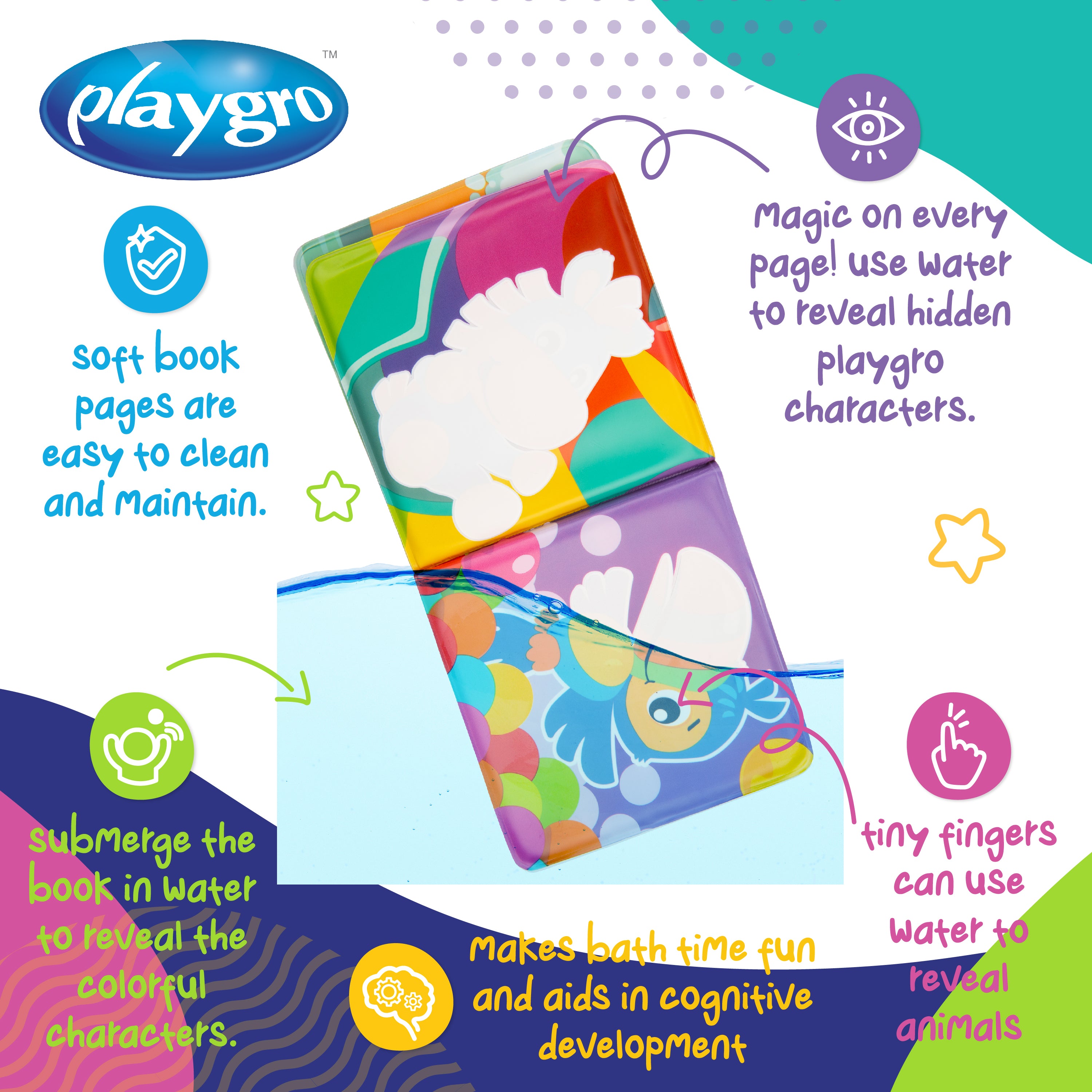 Playgro Magic Reveal Splash Book