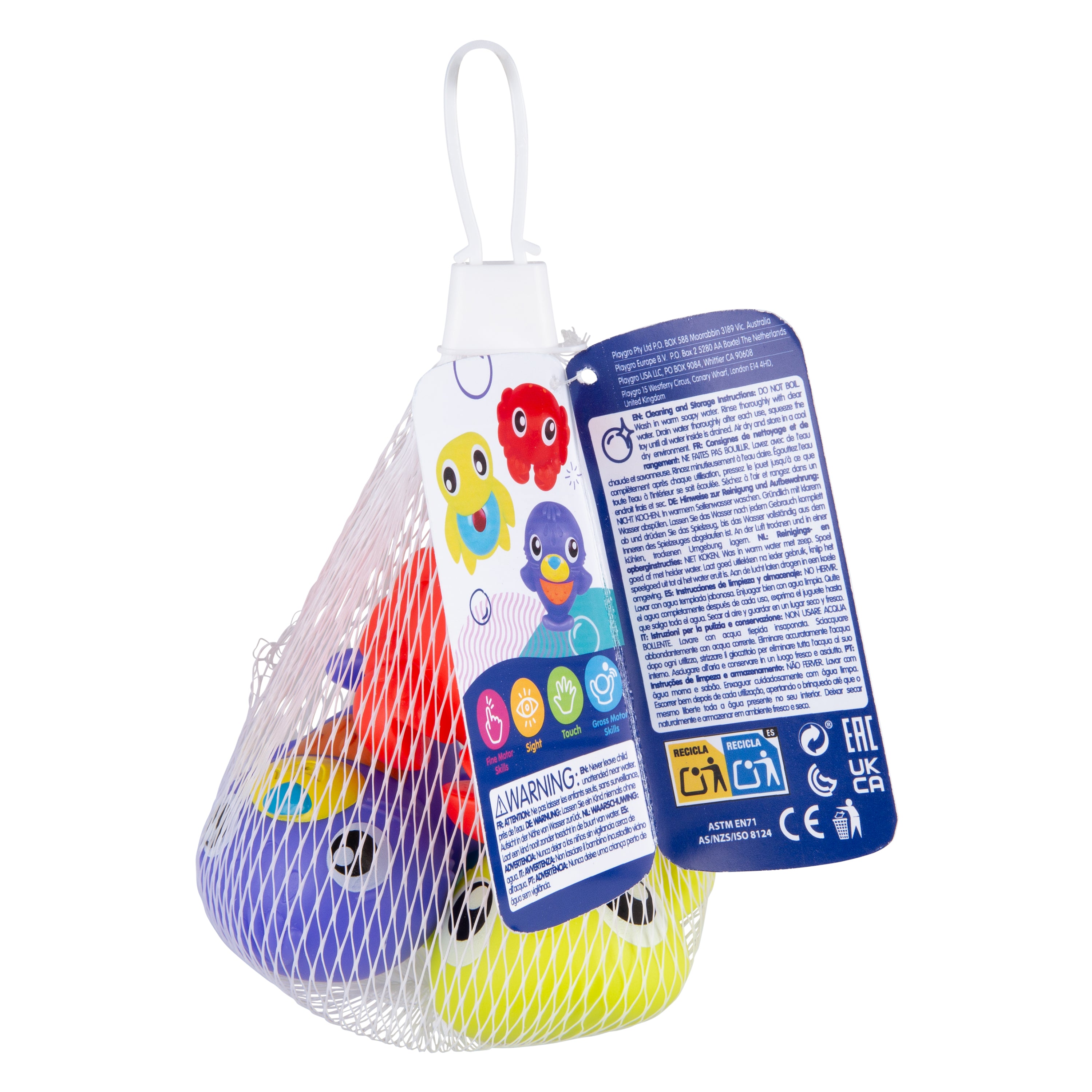 Playgro Ocean Adventures Squirtees