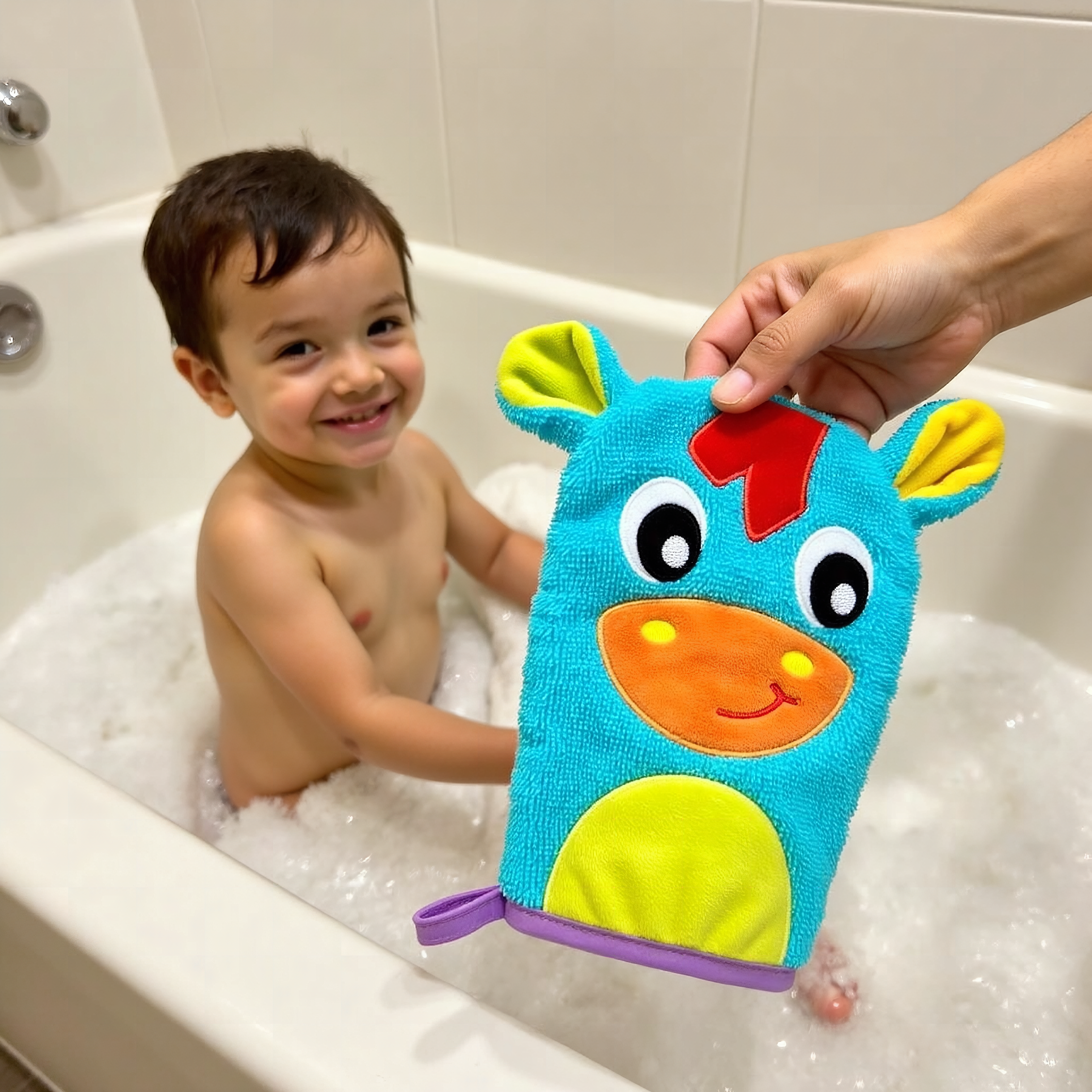 Playgro Clip Clop Wash Mitt