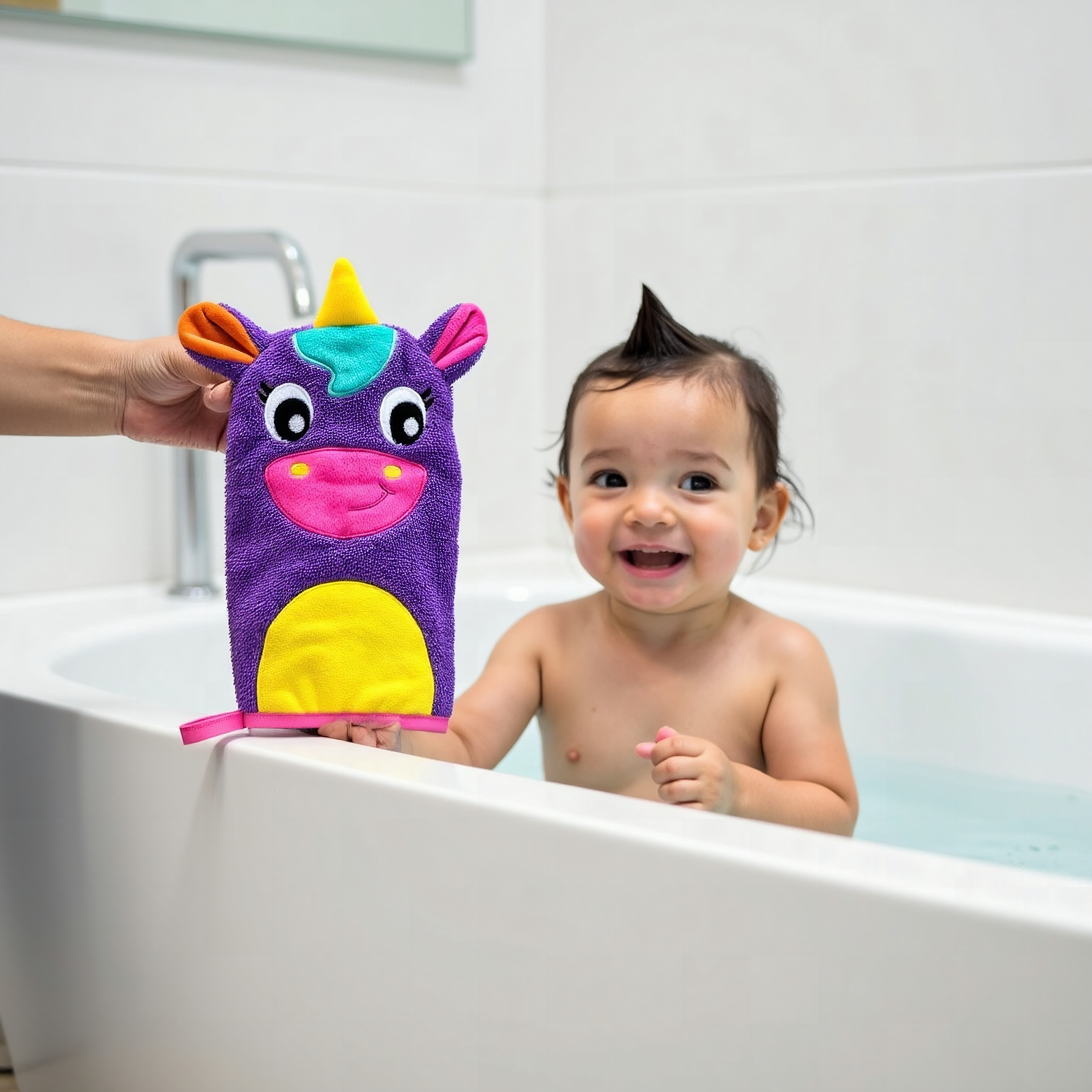 Playgro Stella Unicorn Wash Mitt