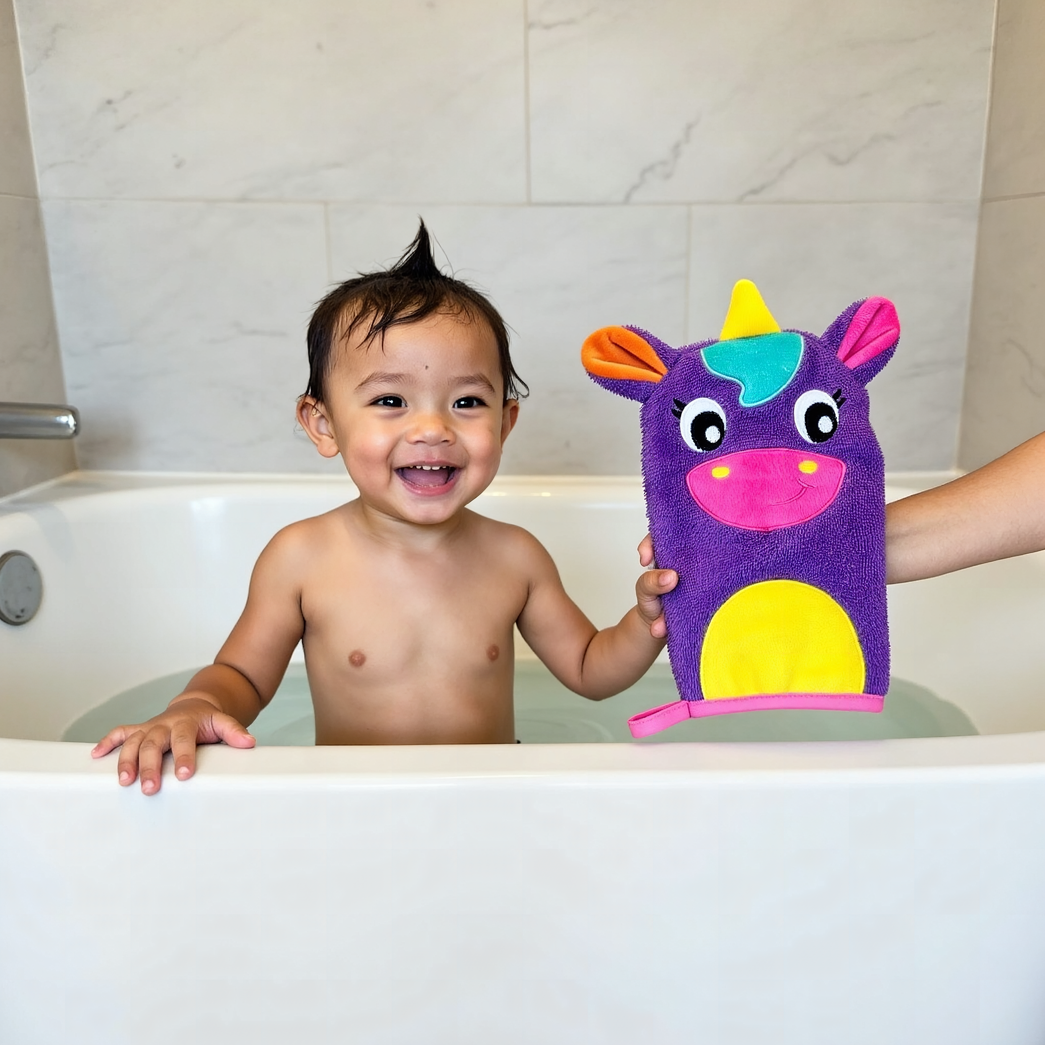 Playgro Stella Unicorn Wash Mitt