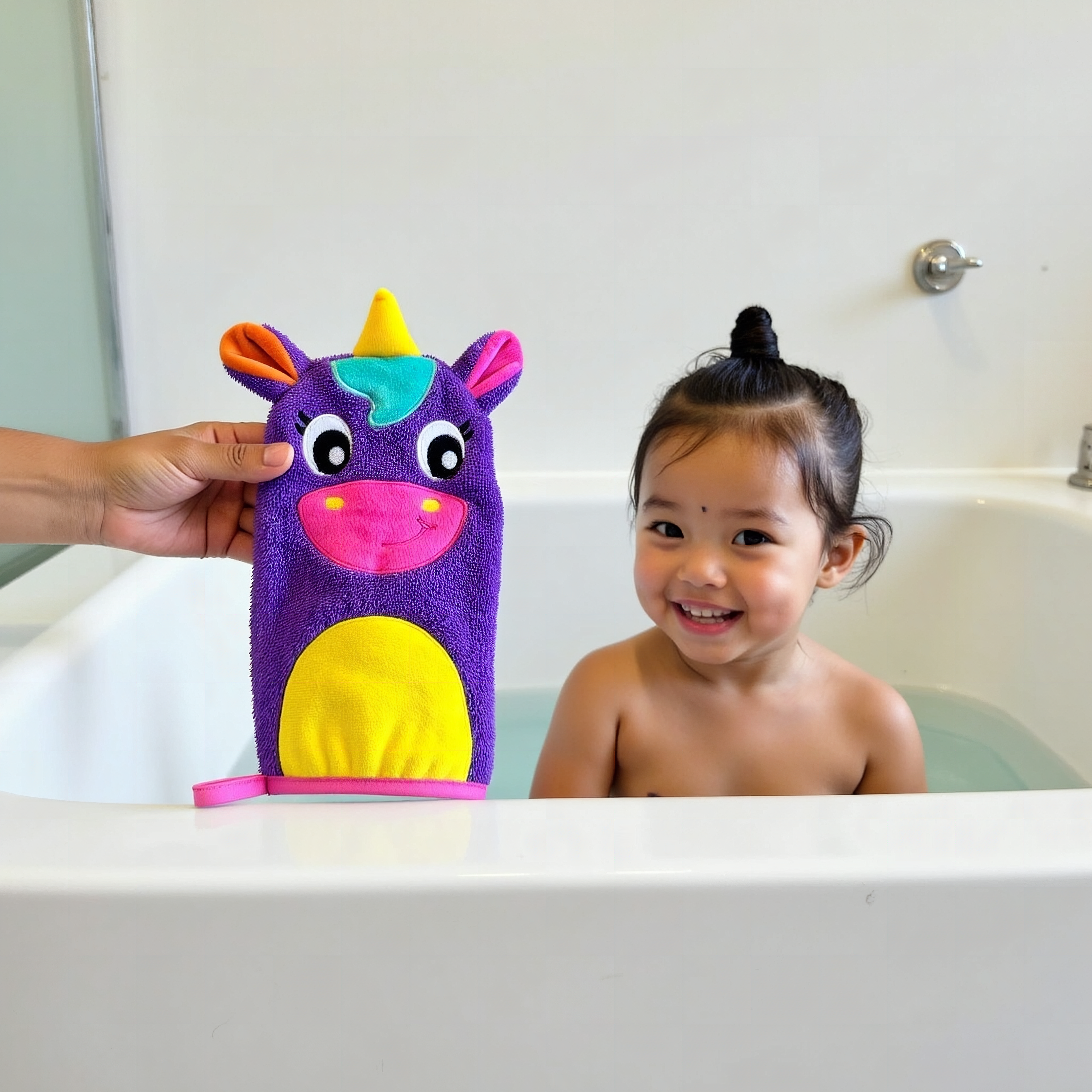 Playgro Stella Unicorn Wash Mitt