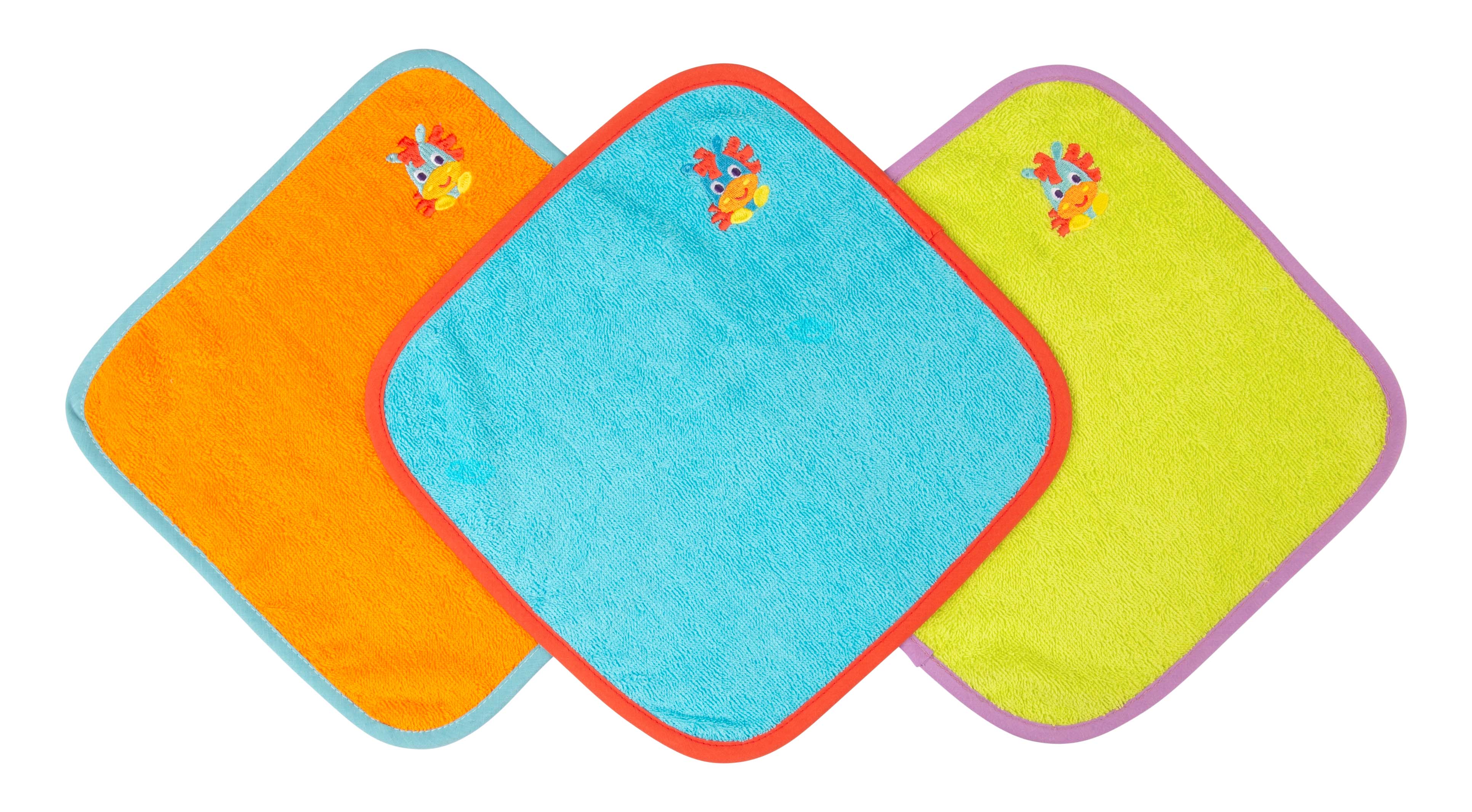 Playgro Clip Clop Face Washers