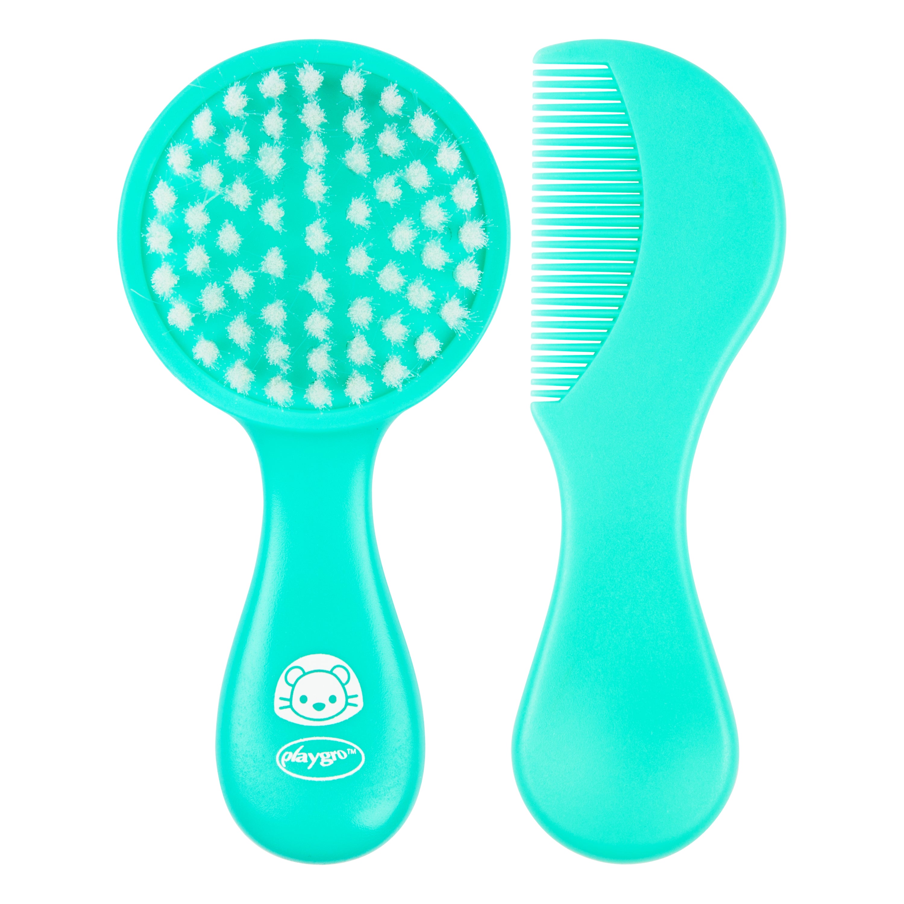 Playgro Gentle Touch Brush and Comb - 2 Assort