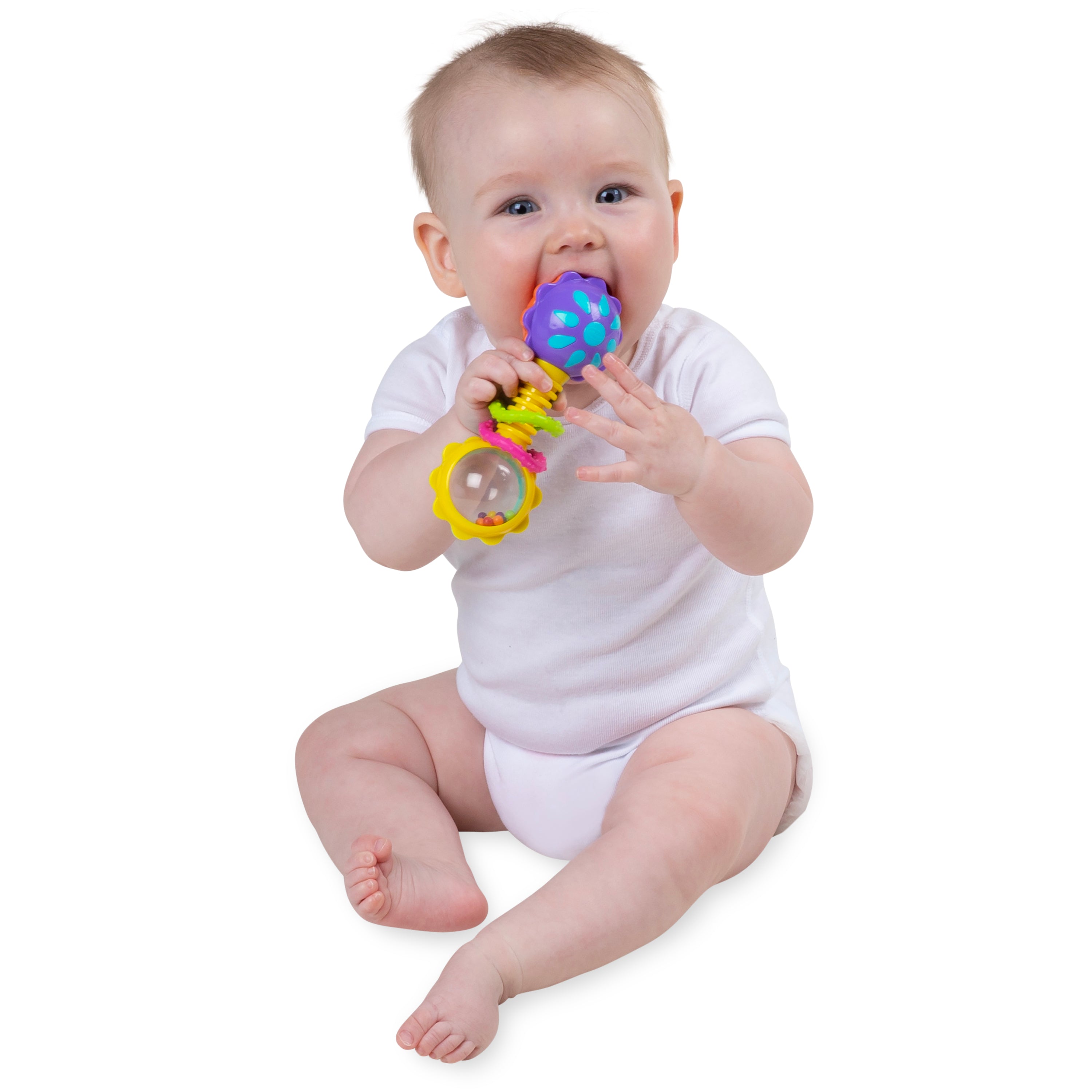 Playgro Twisting Barbell Rattle