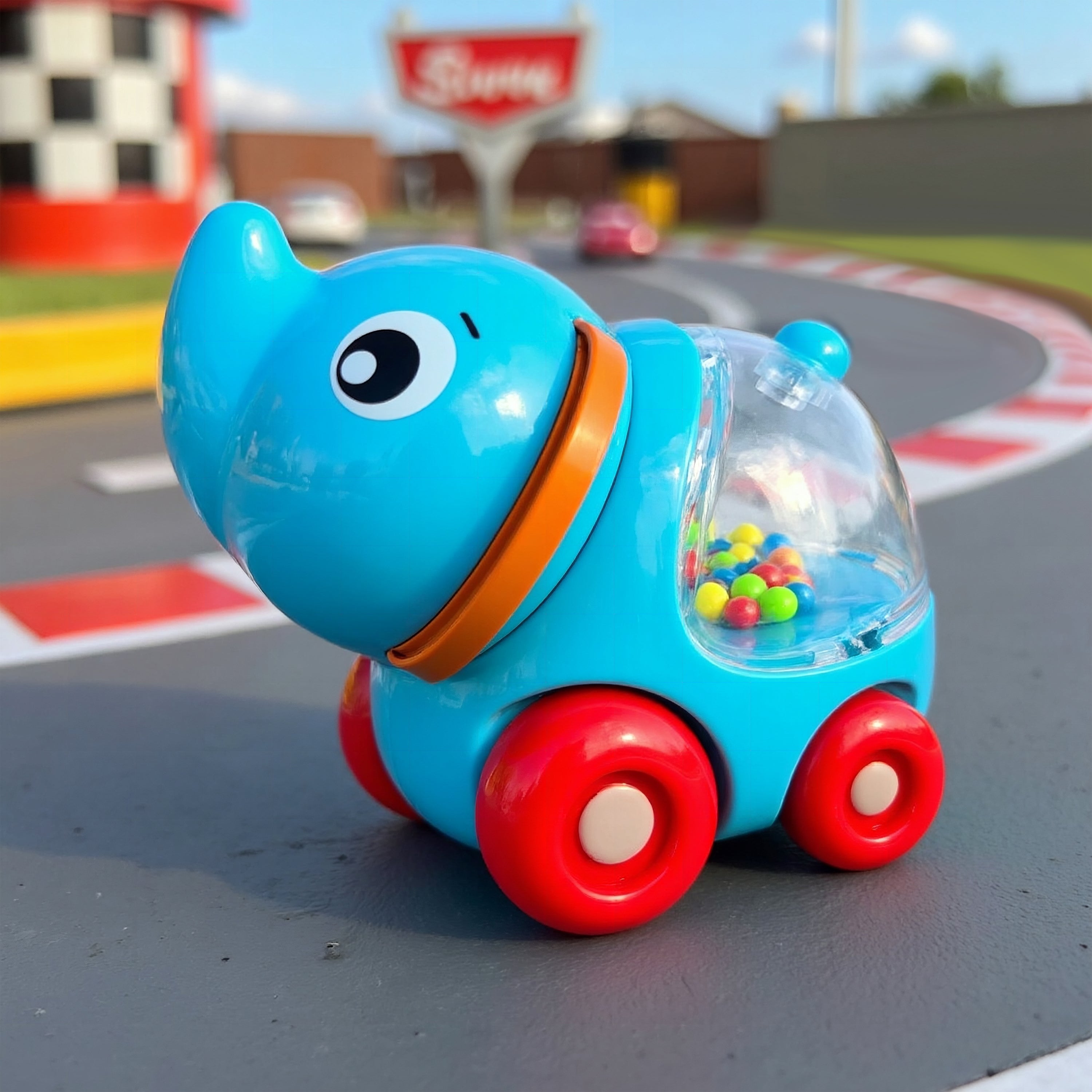 Playgro Rattle Racer Elly Elephant