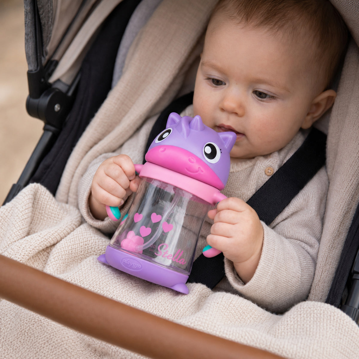 Stella Weighted Straw Sippy Cup 6m+