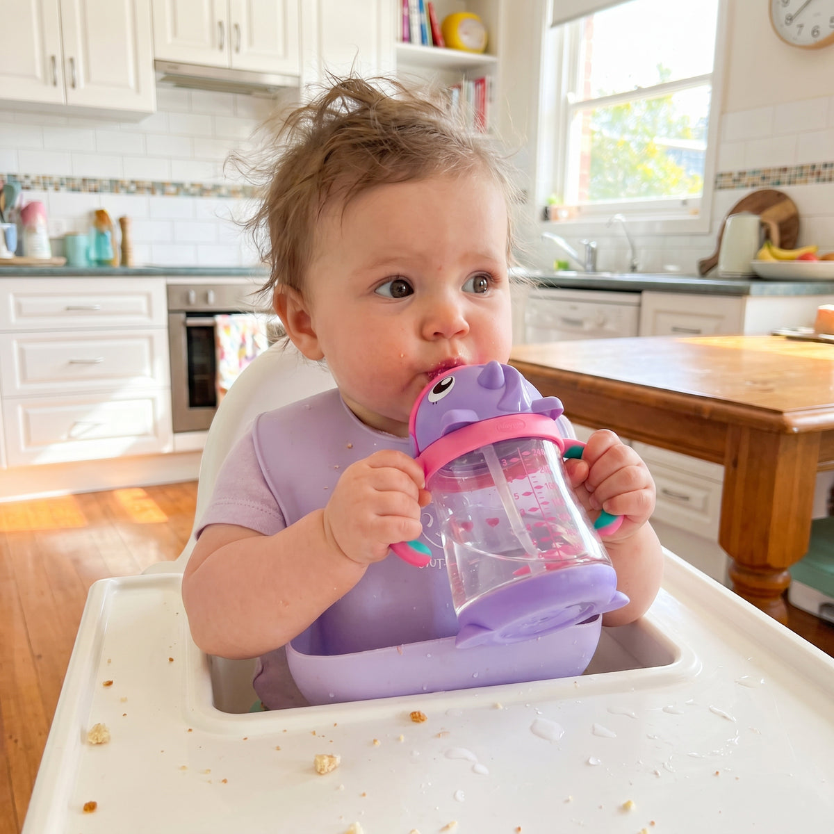 Stella Weighted Straw Sippy Cup 6m+