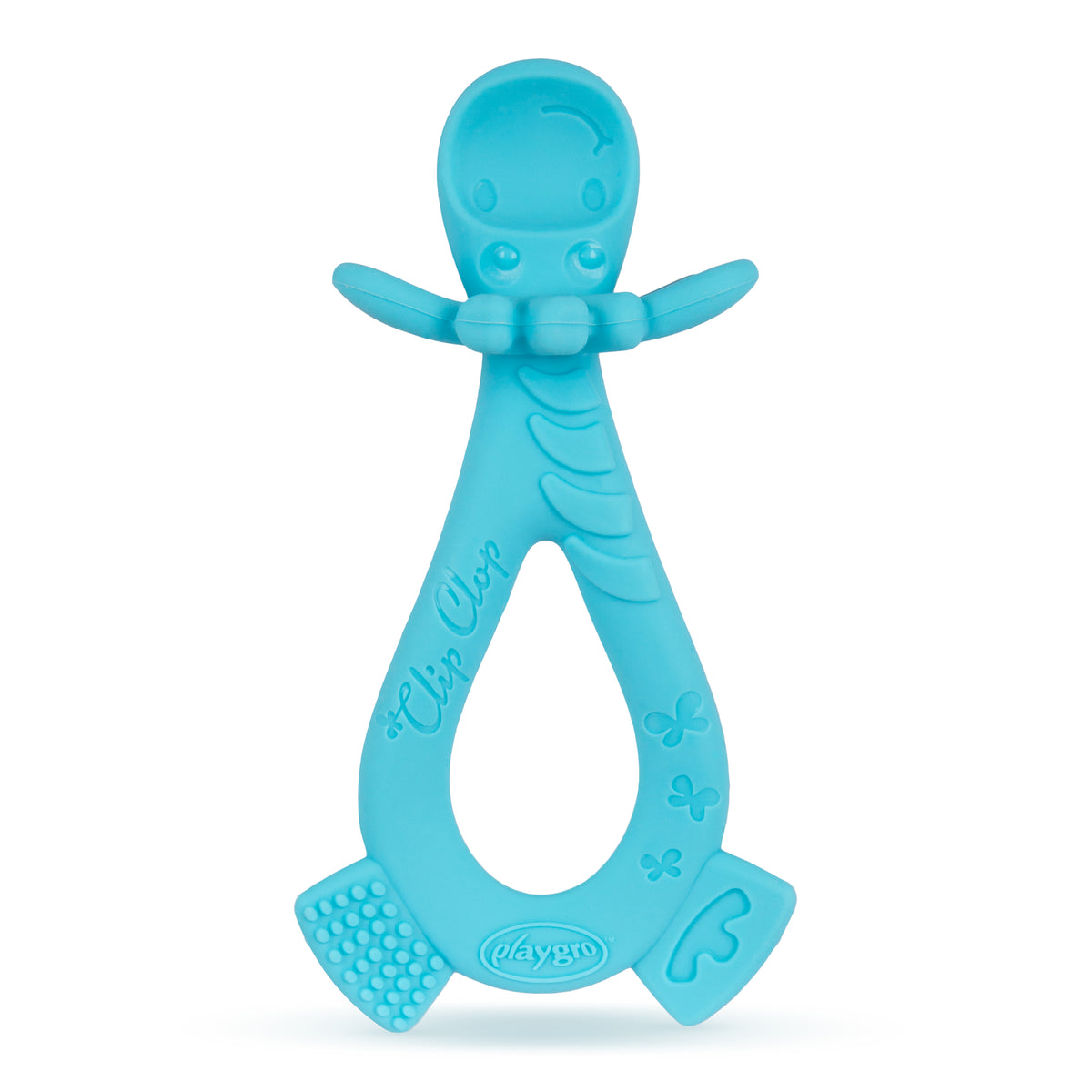 Clip Clop Dip & Flip Spoon - Blue