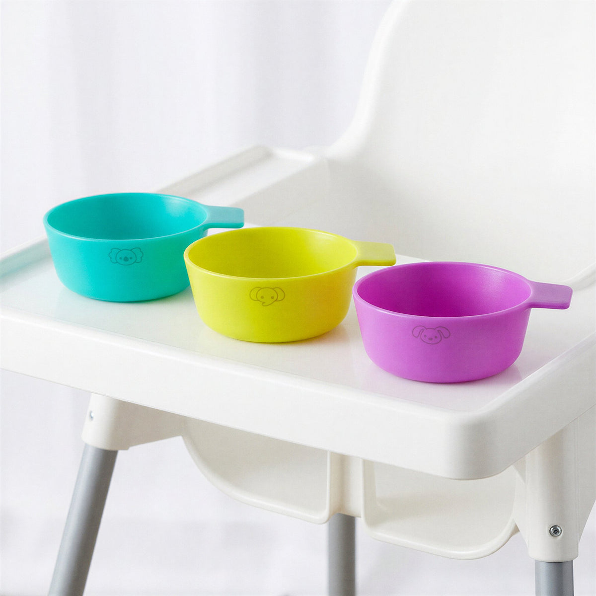 First Fun Bowls 3 Pack - Peacock