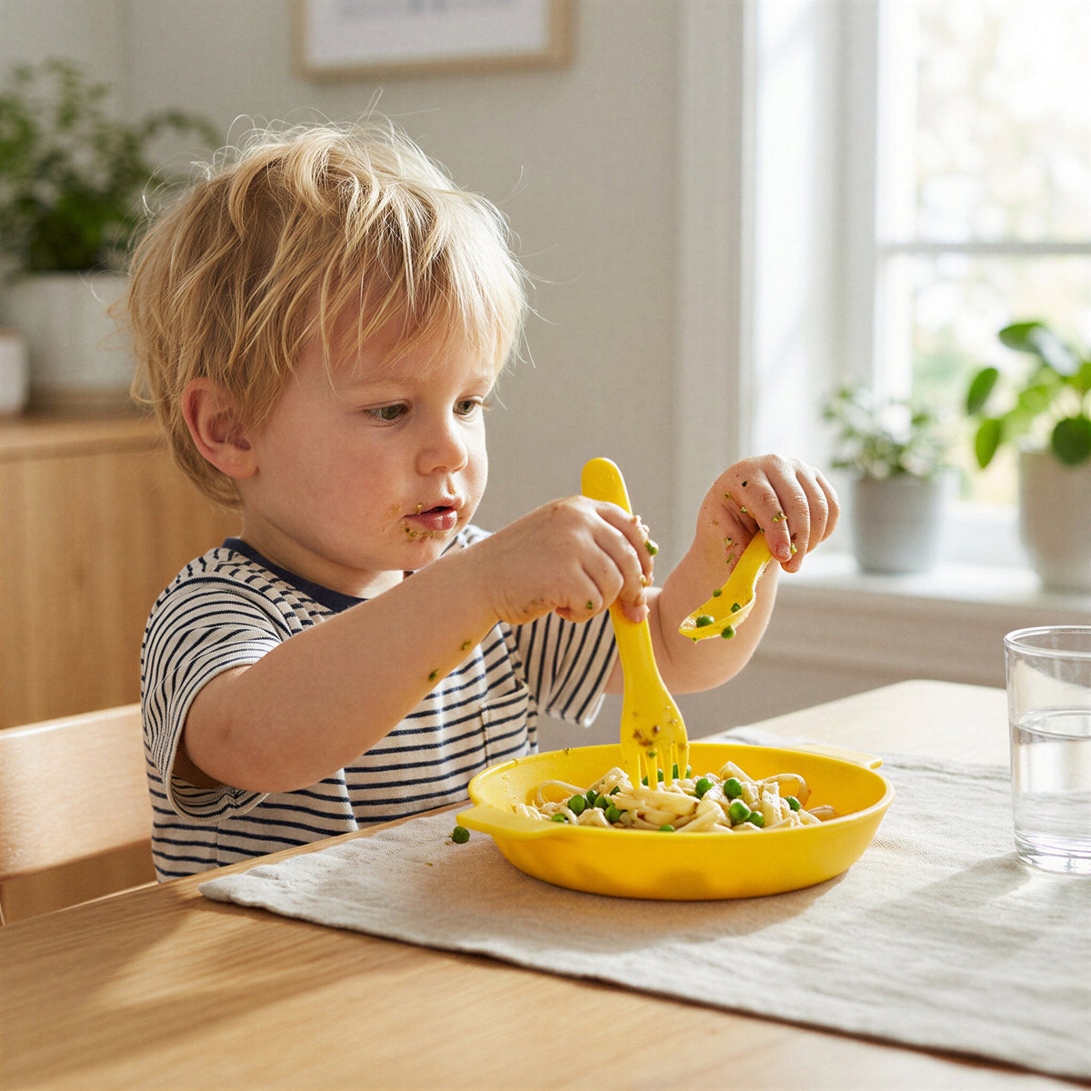 First Fun Mini Plates 3 Pack - Orange Juice
