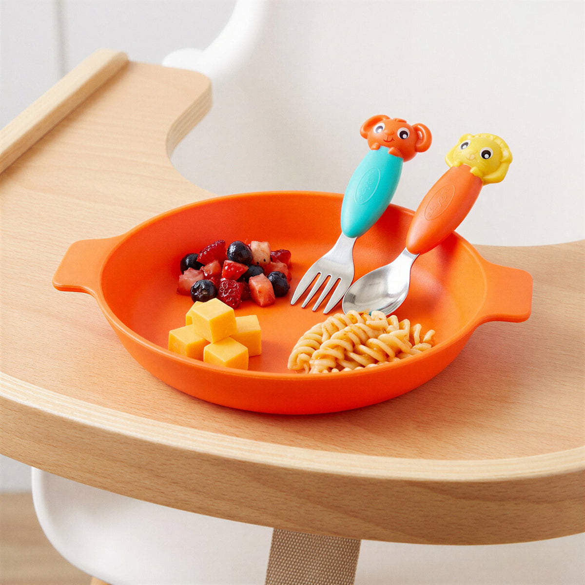 First Fun Mini Plates 3 Pack - Orange Juice