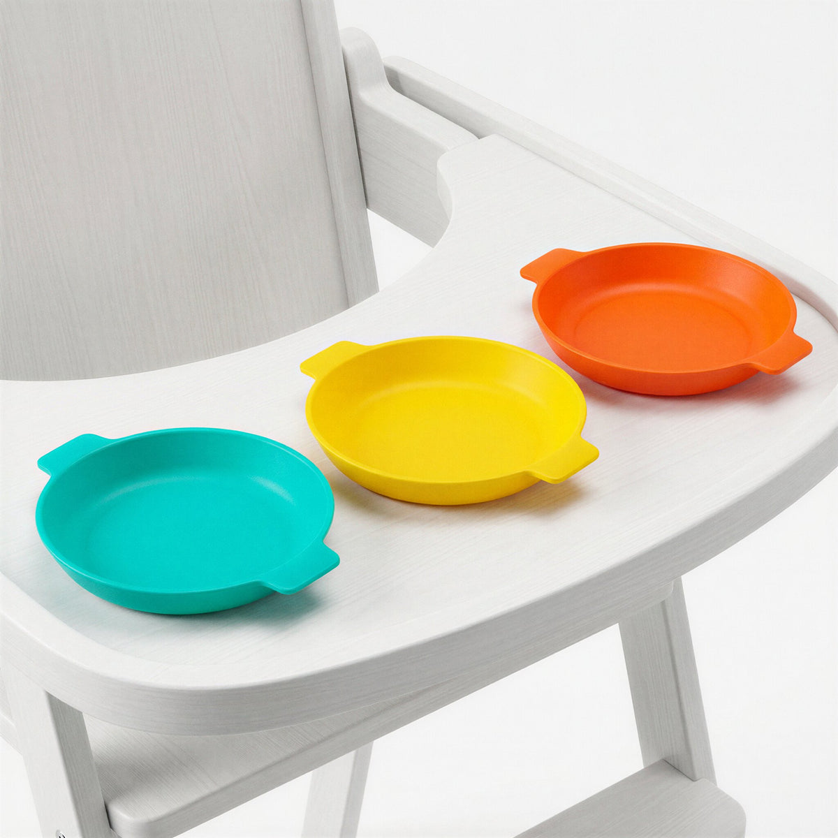 First Fun Mini Plates 3 Pack - Orange Juice