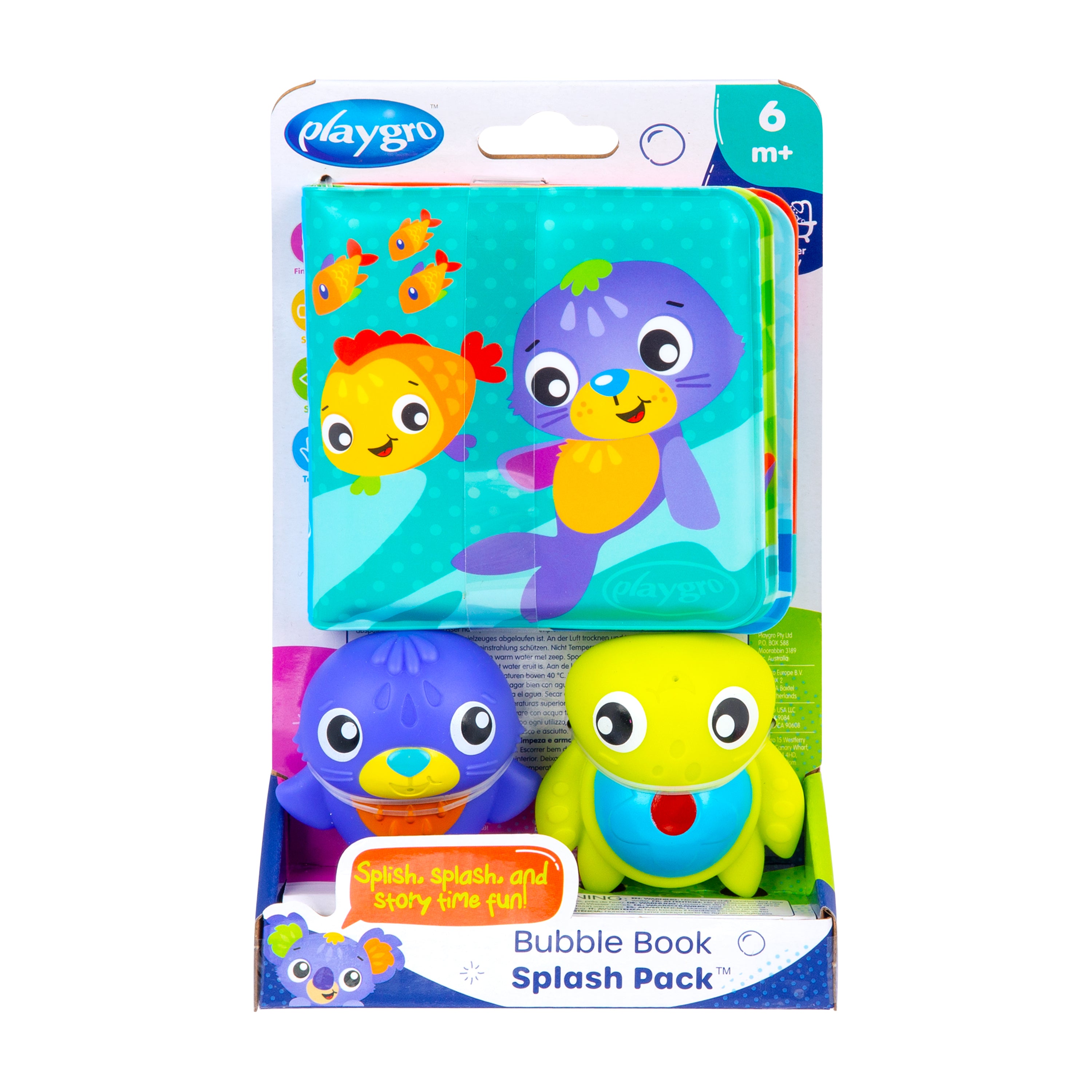 Playgro Bubble Book Splash Pack
