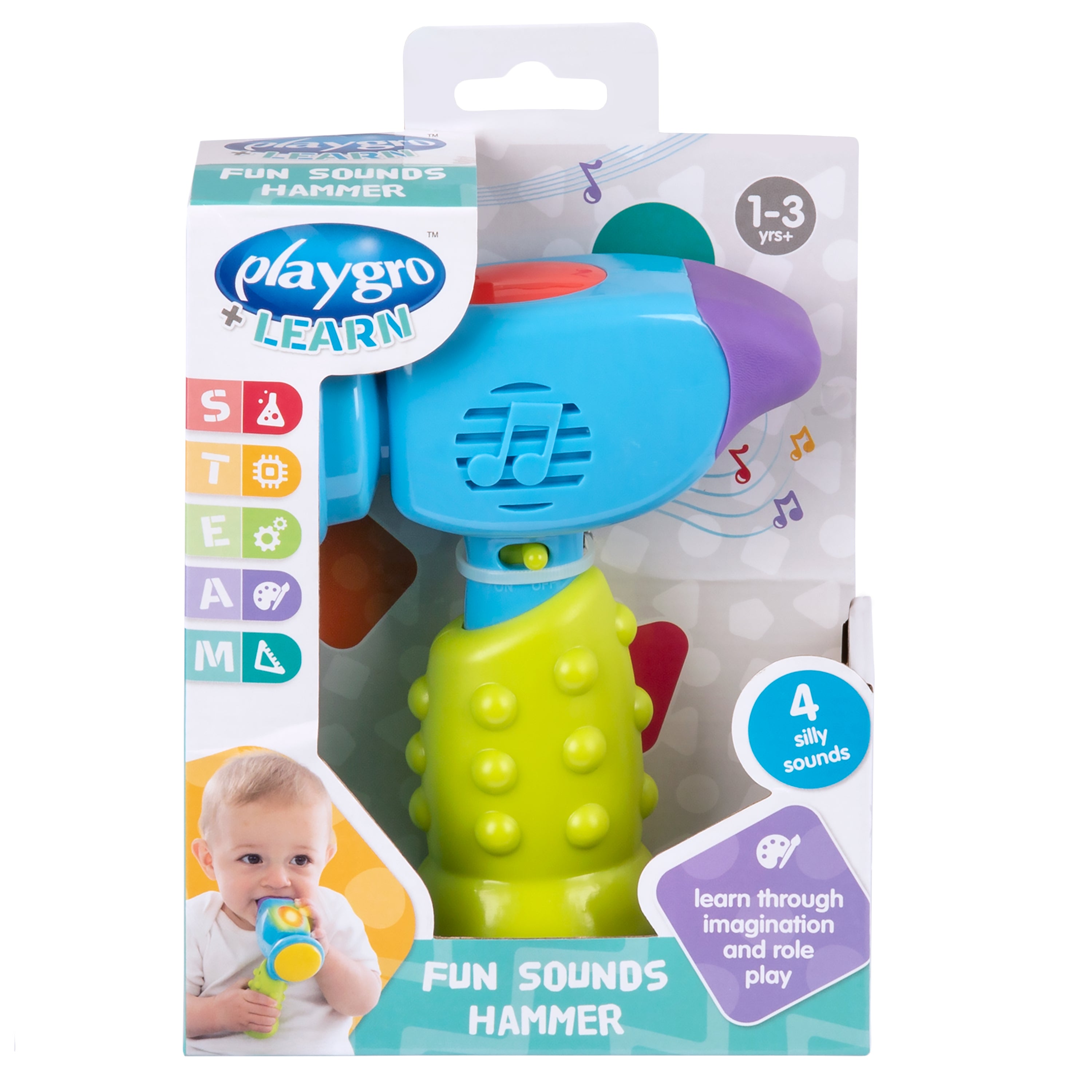 Playgro Fun Sounds Hammer - GN