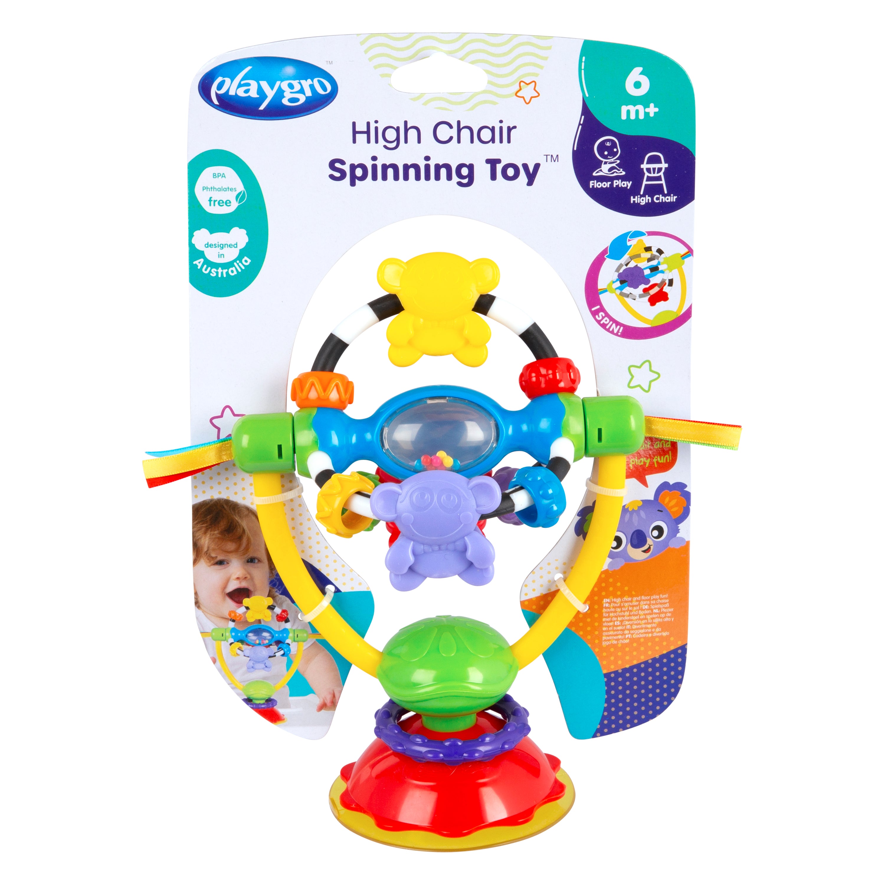 Playgro High Chair Spinning Toy
