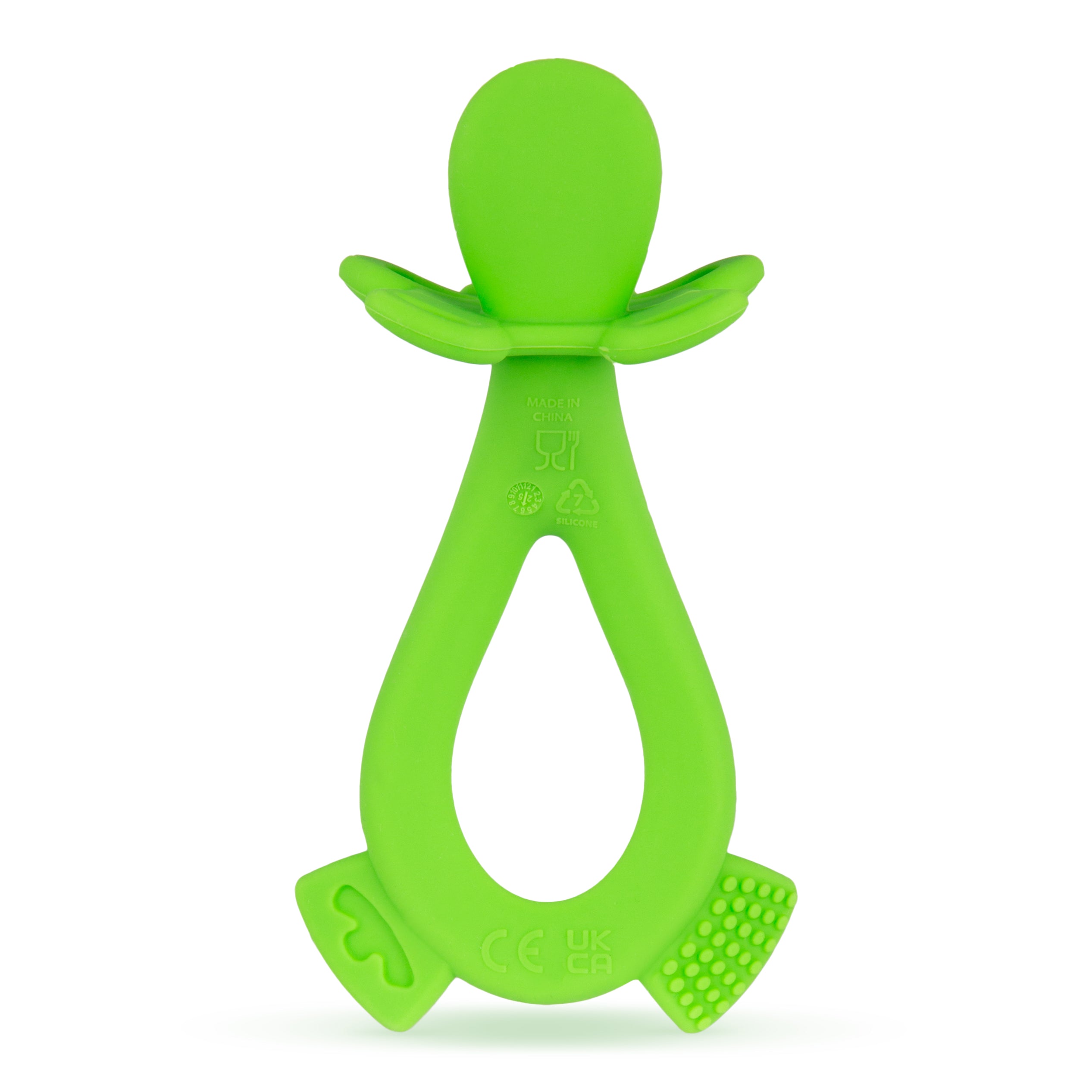 Clip Clop Dip & Flip Spoon - Green