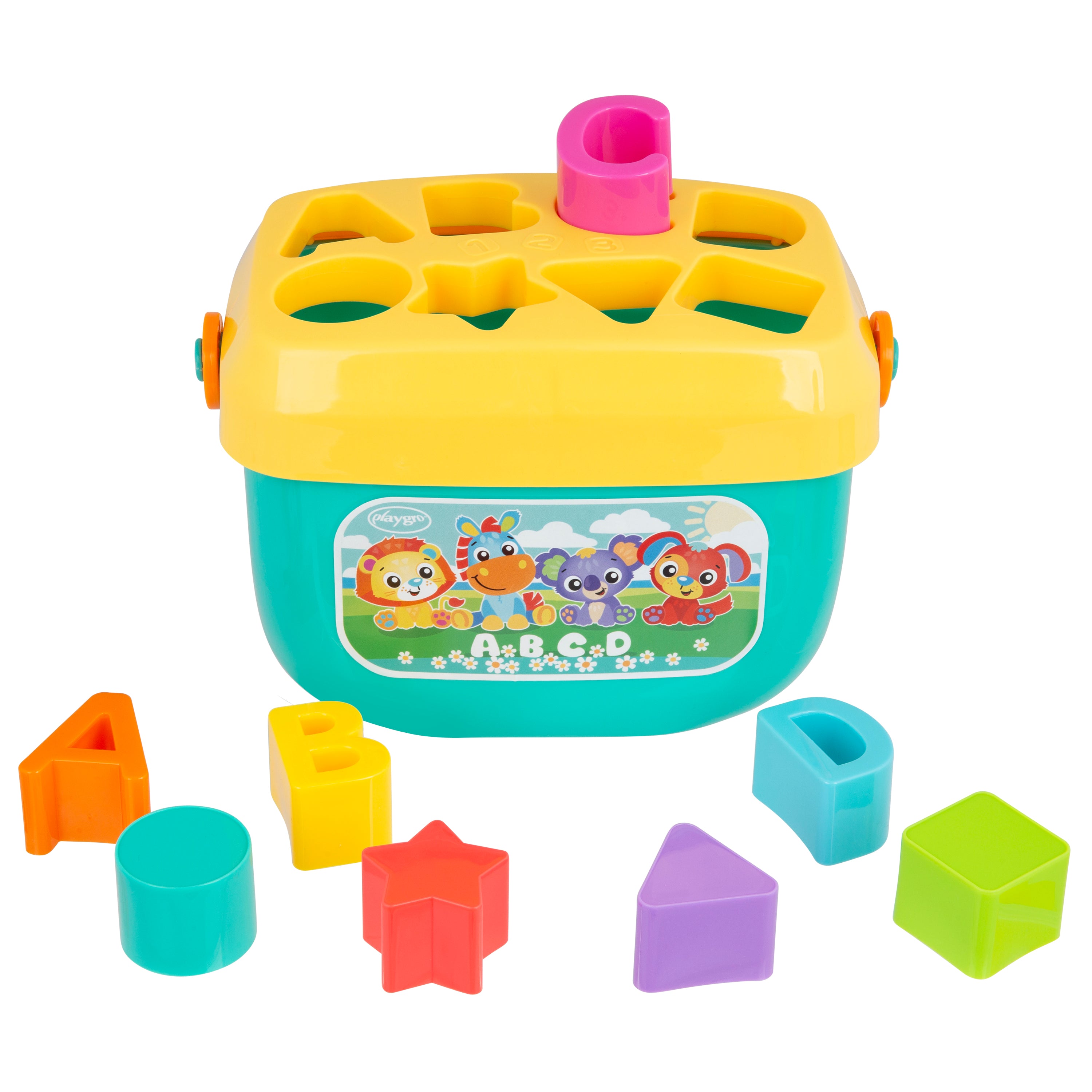 Playgro Animal Alphabet Sorting Bucket
