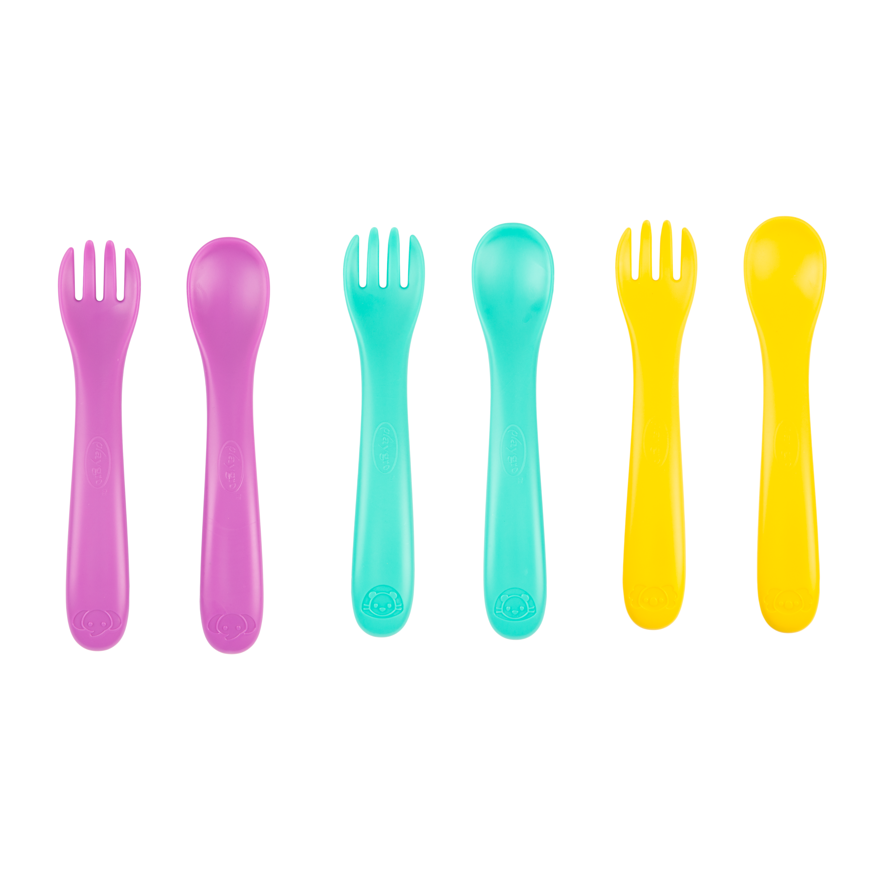 First Fun Fork & Spoons - 6 Pack