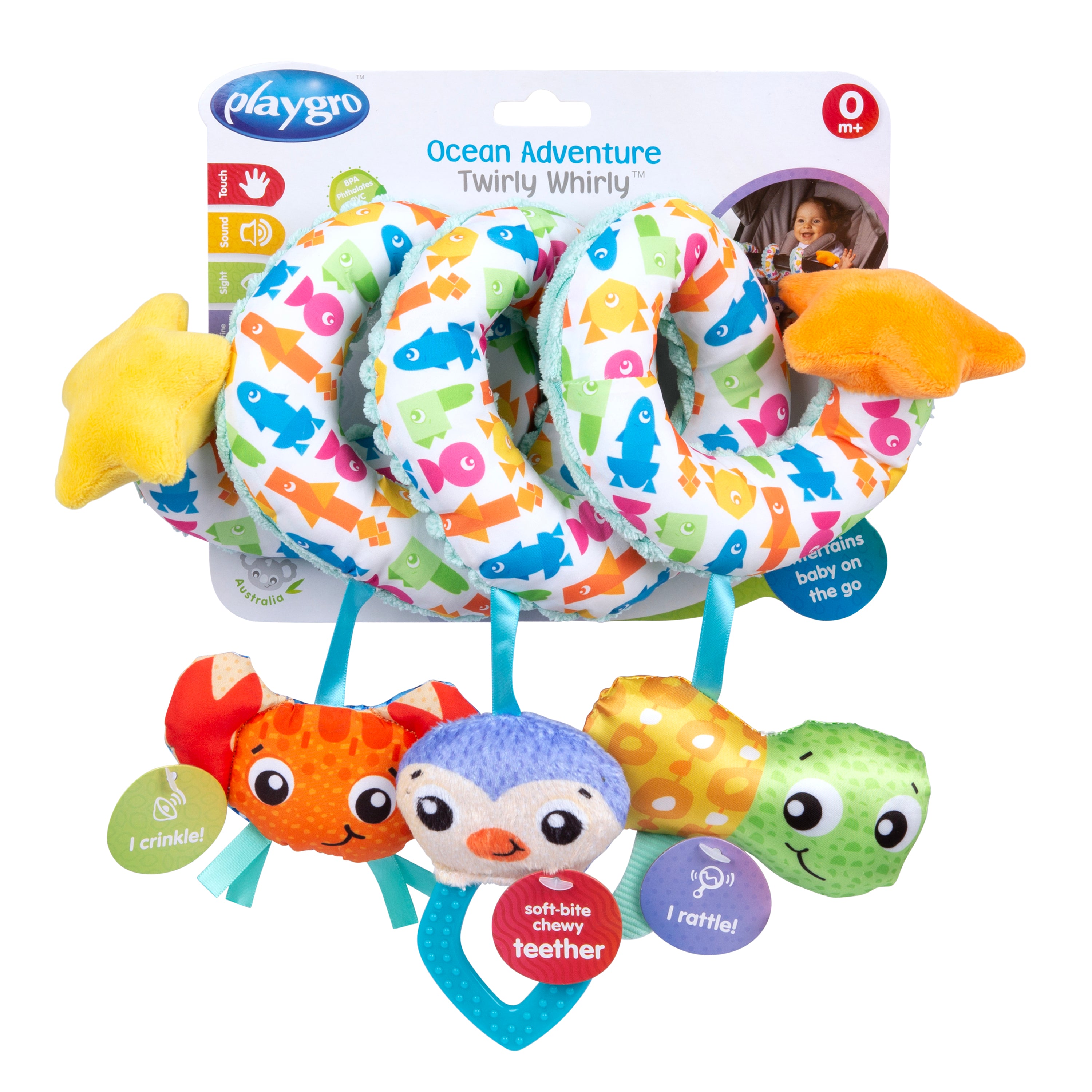 Playgro Ocean Adventure Twirly Whirly
