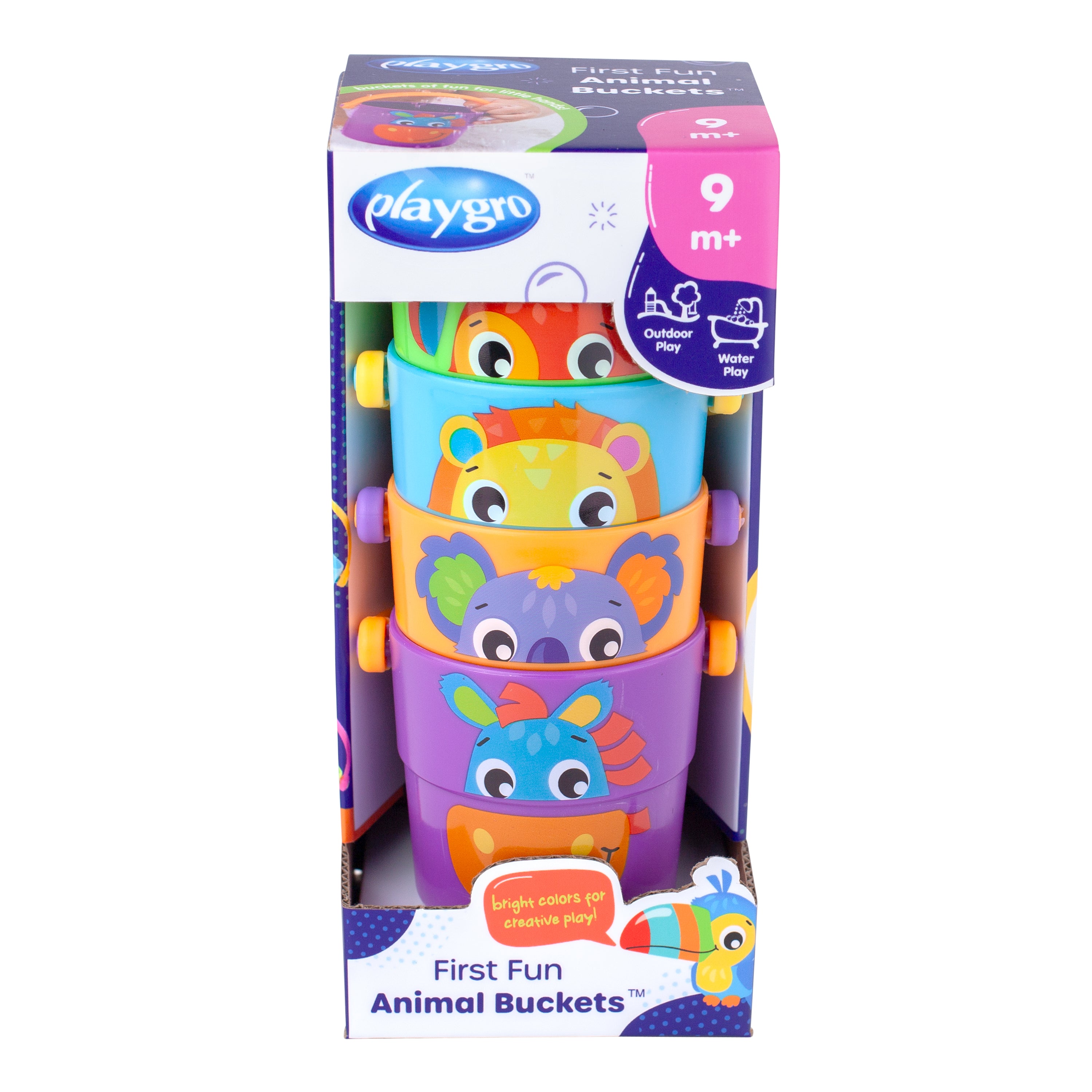 Playgro First Fun Animals Buckets