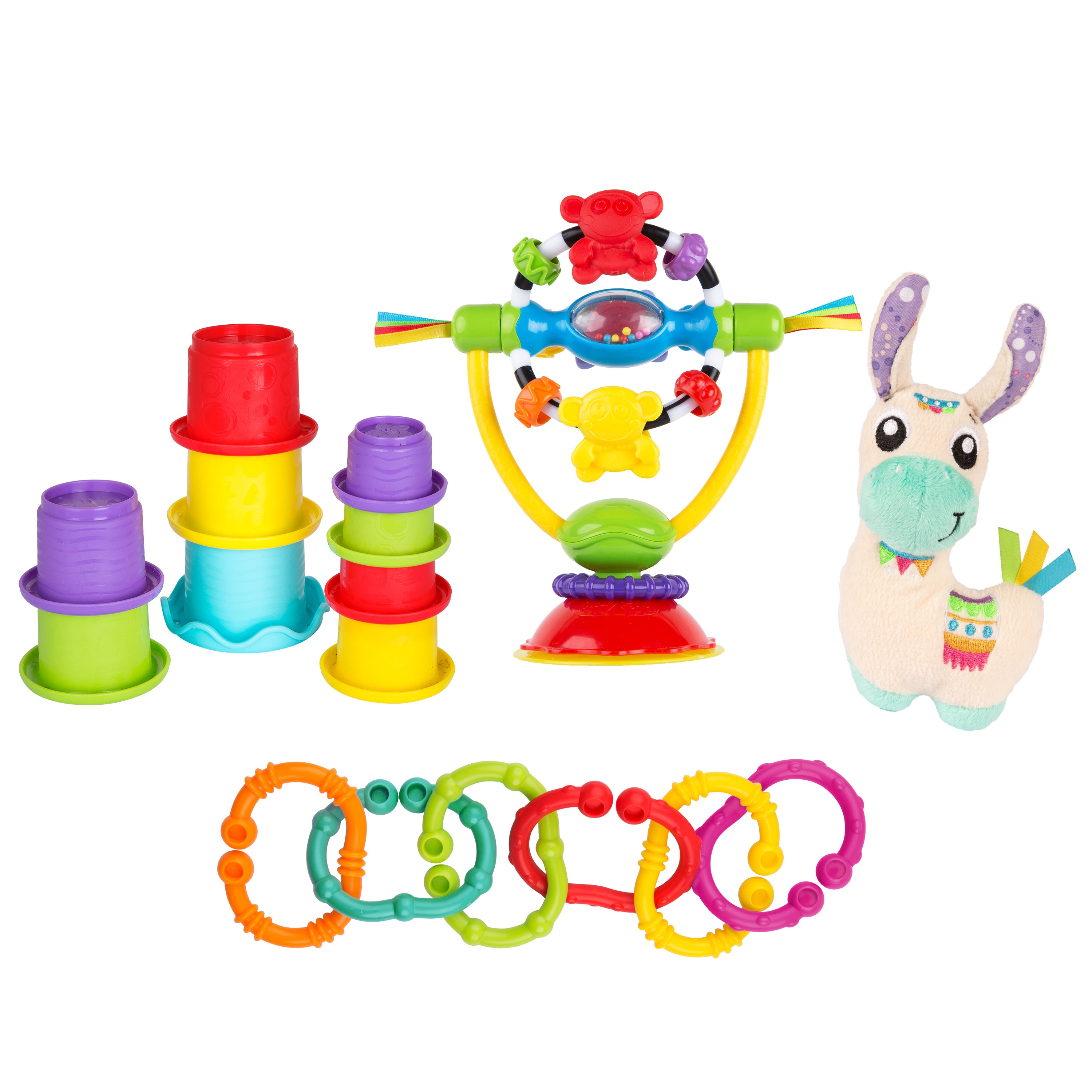 Playgro Sensory Llama Explore and Play Gift Pack