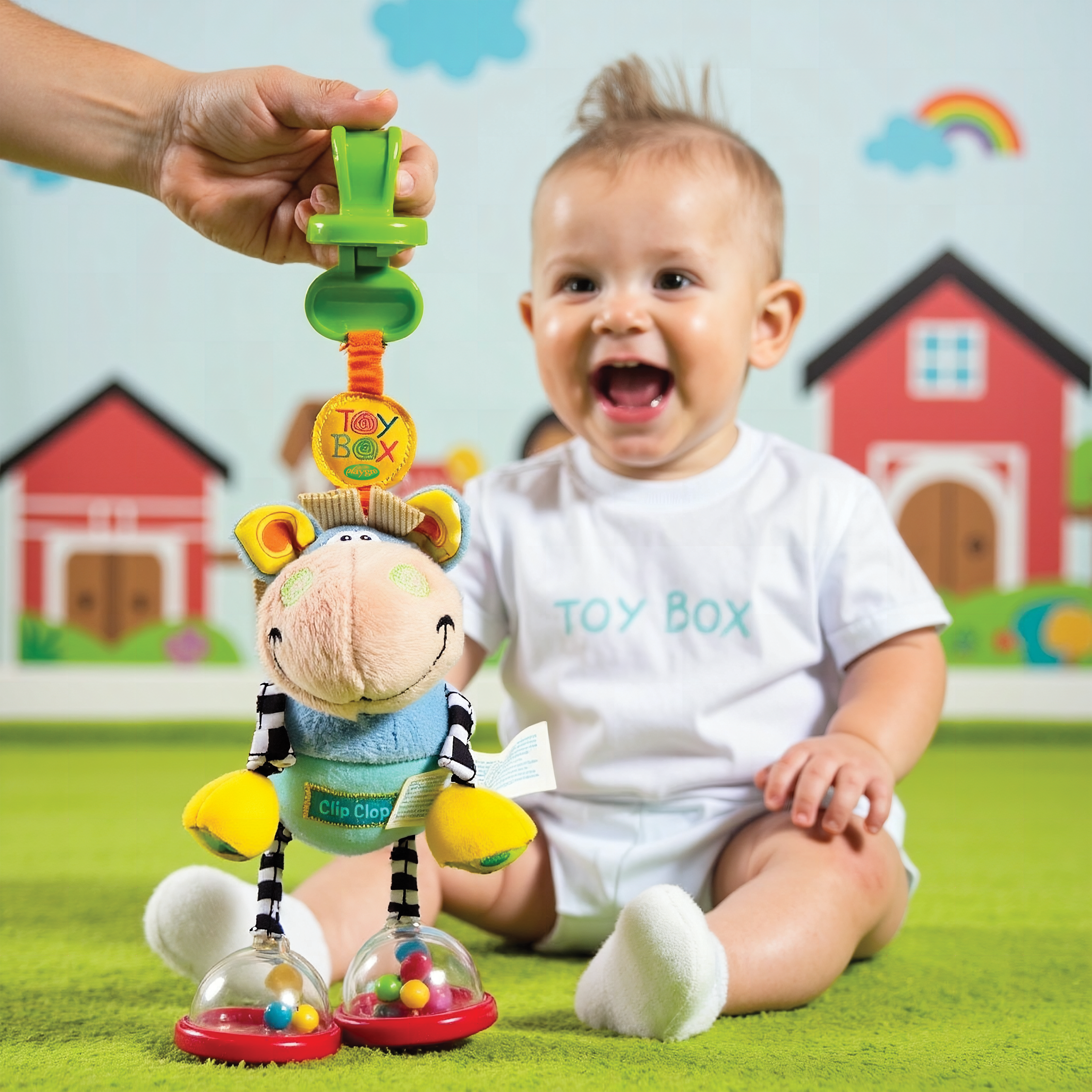 Playgro Toy Box Dingly Dangly Clip Clop