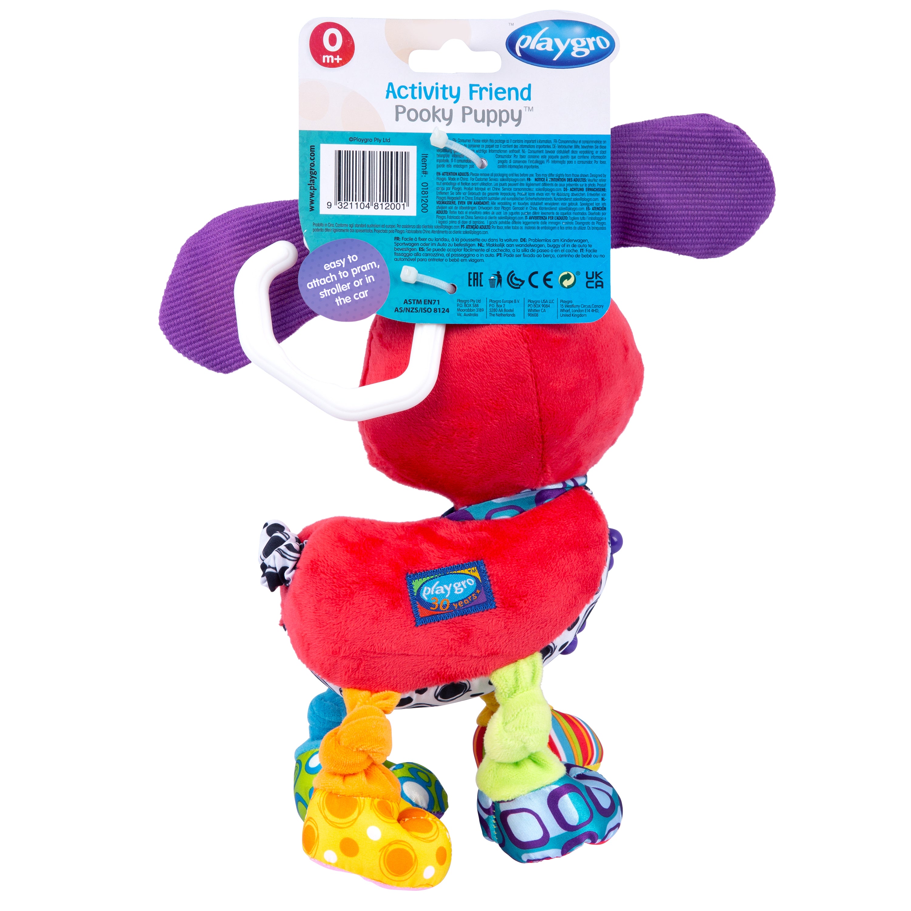 Playgro Activity Friend Pooky Puppy