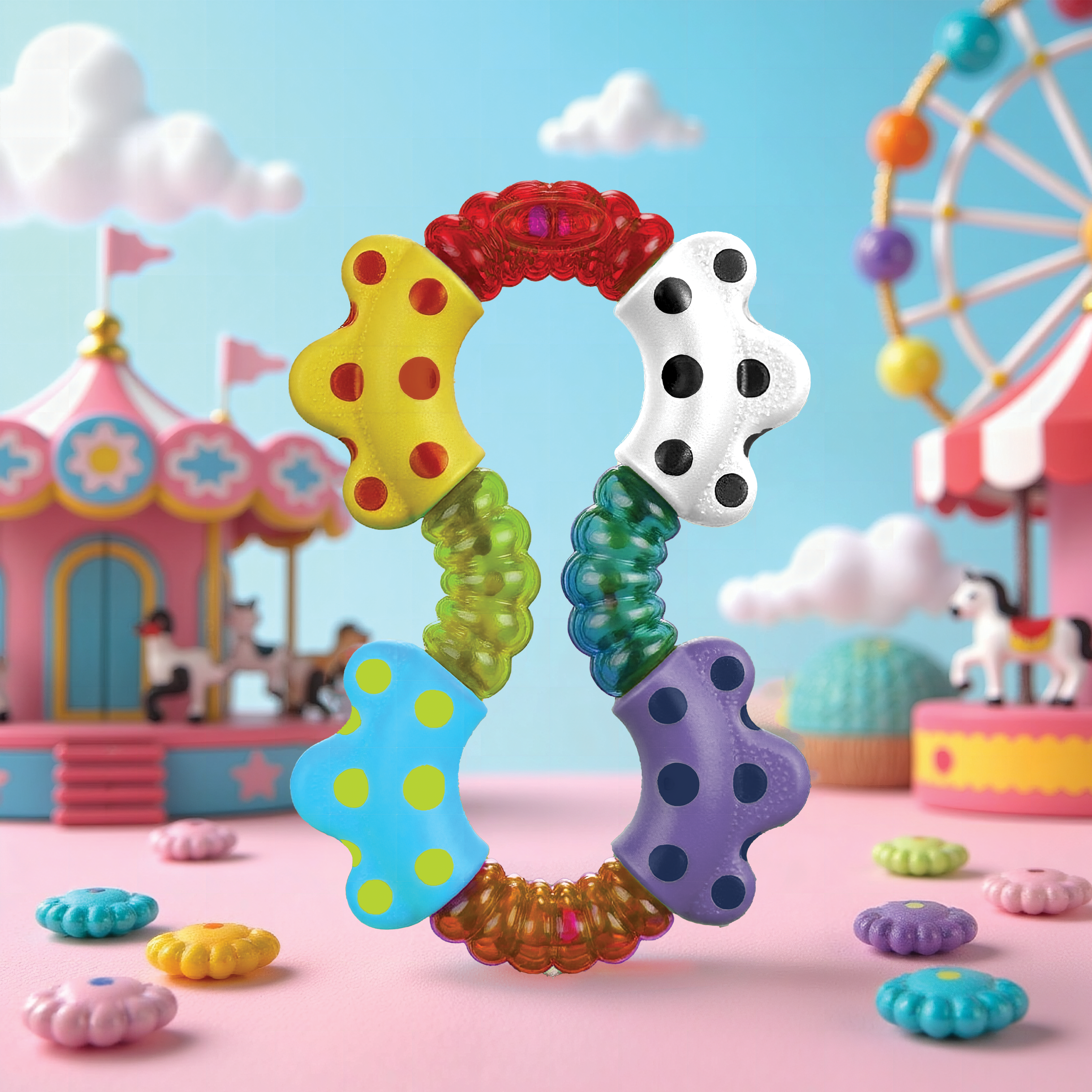 Playgro Click and Twist Rattle