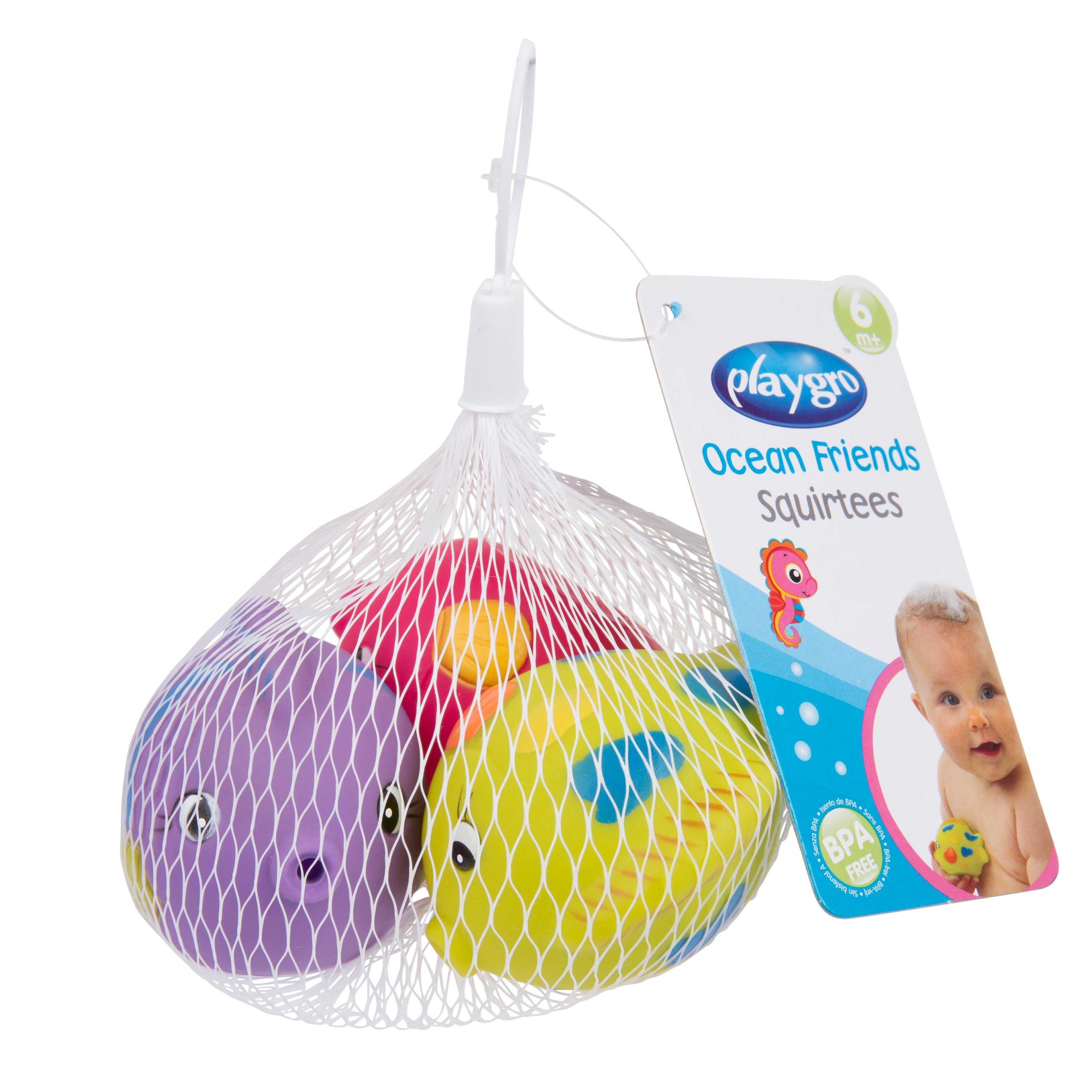 Playgro Bath Squirtees - assorted