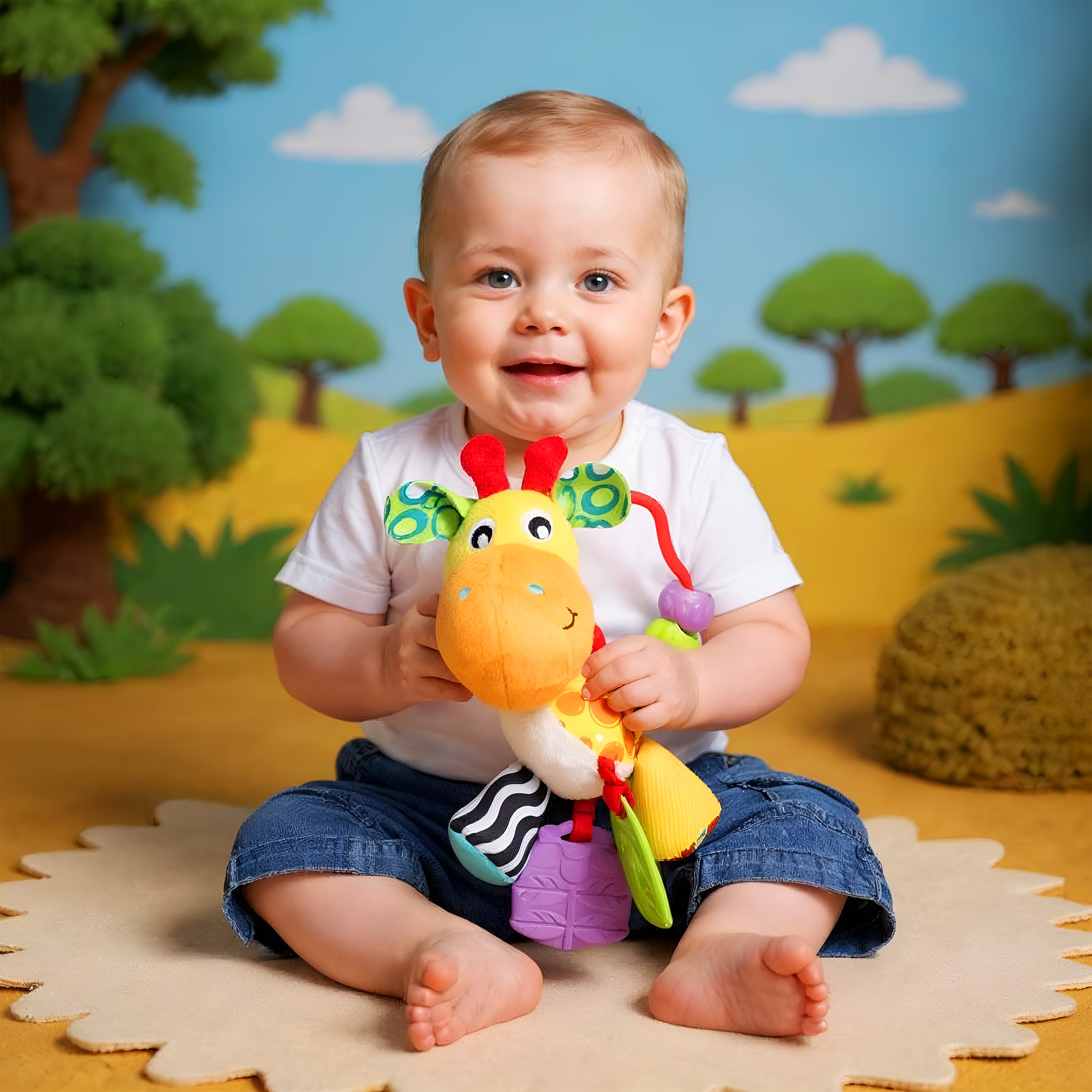 Playgro Giraffe Activity Rattle