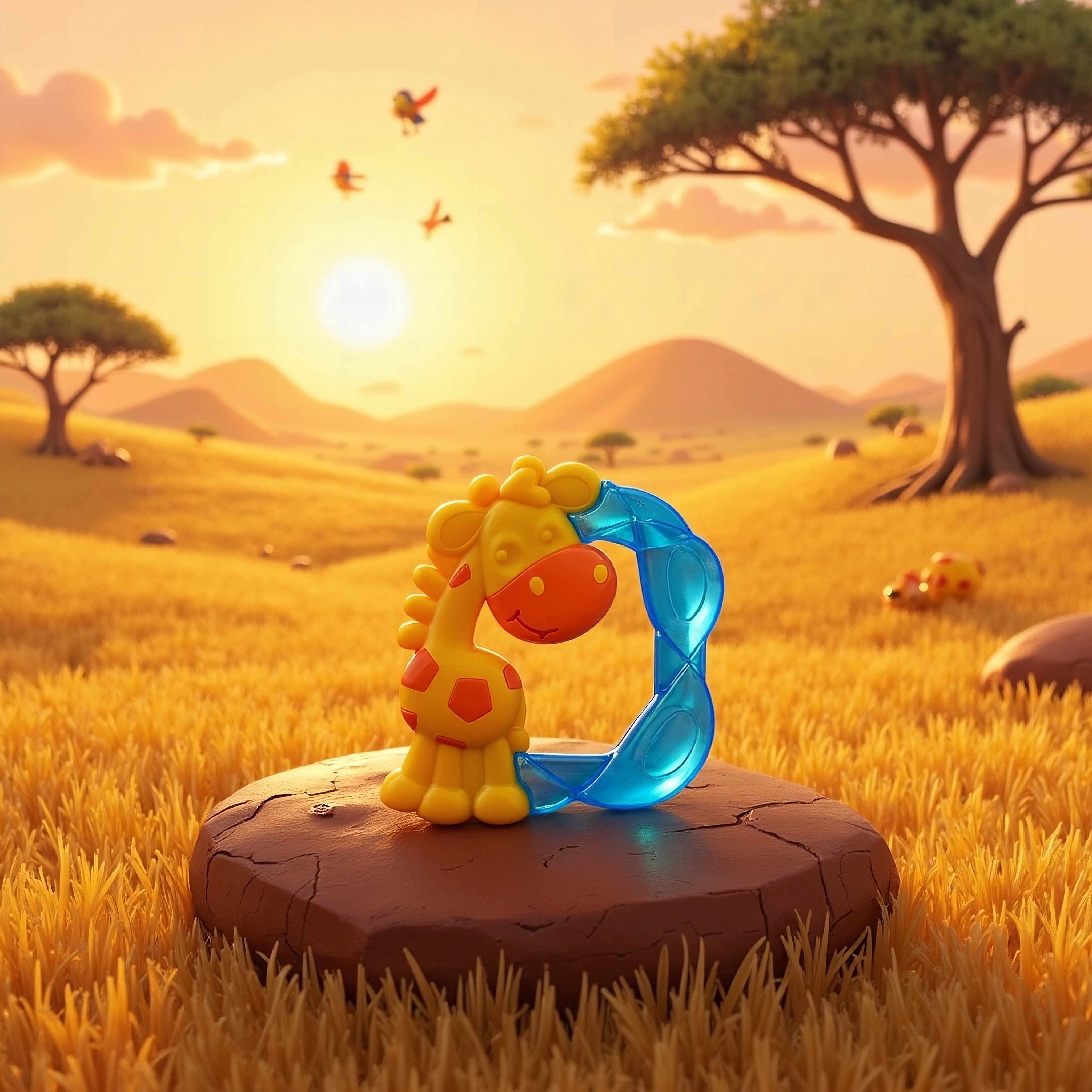 Playgro Jerry Giraffe Water Teether