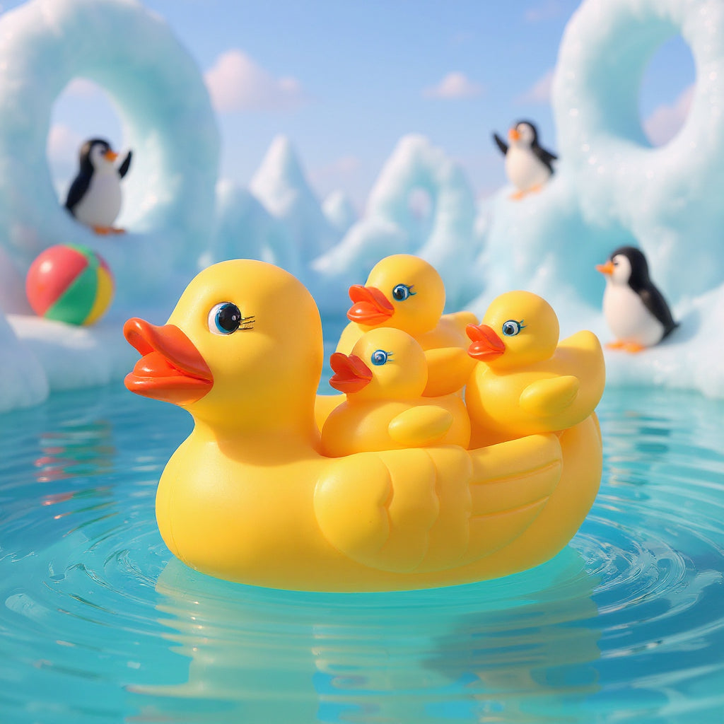 Playgro Bath Duckie Family - Fully Sealed