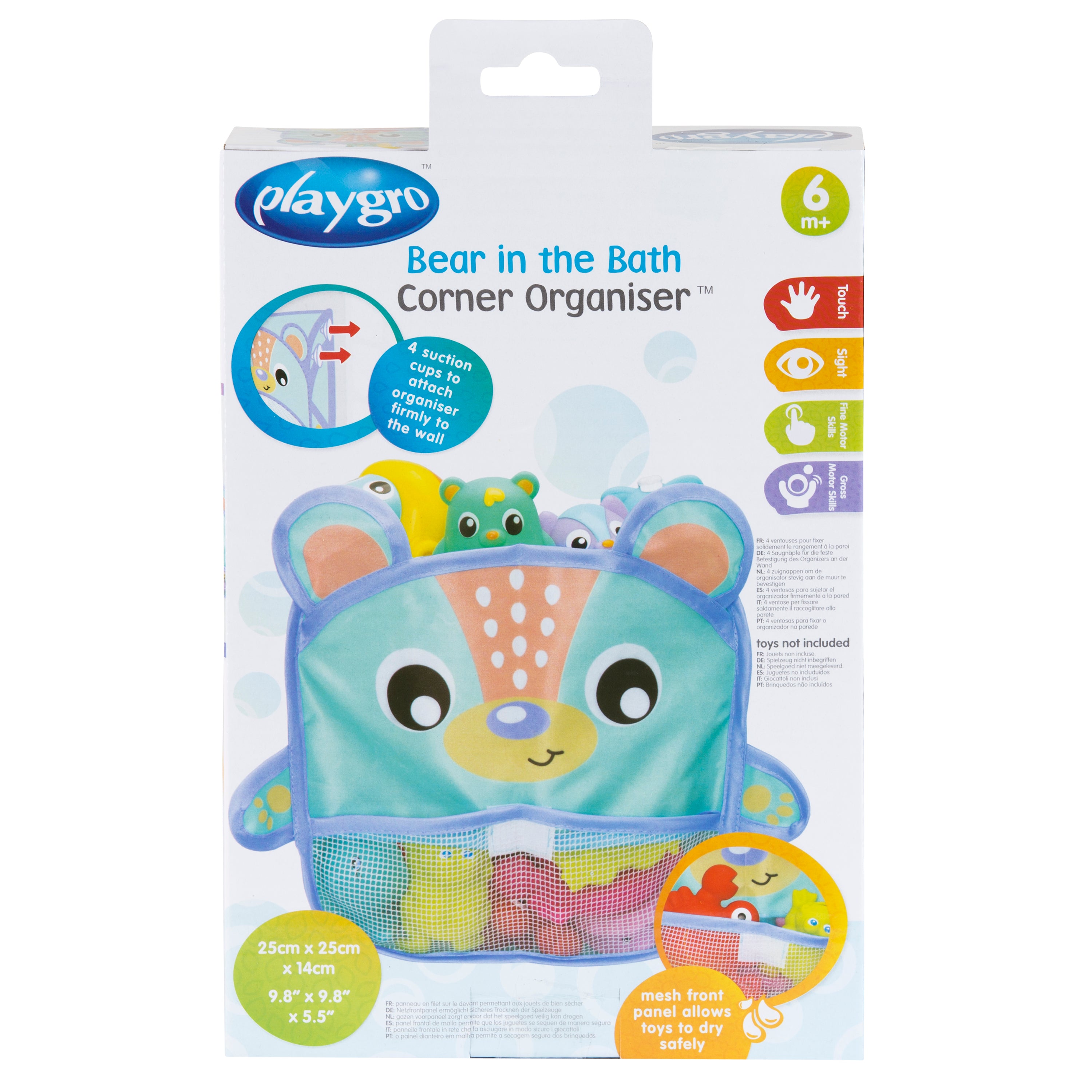 Playgro Bear in the Bath Corner Organiser