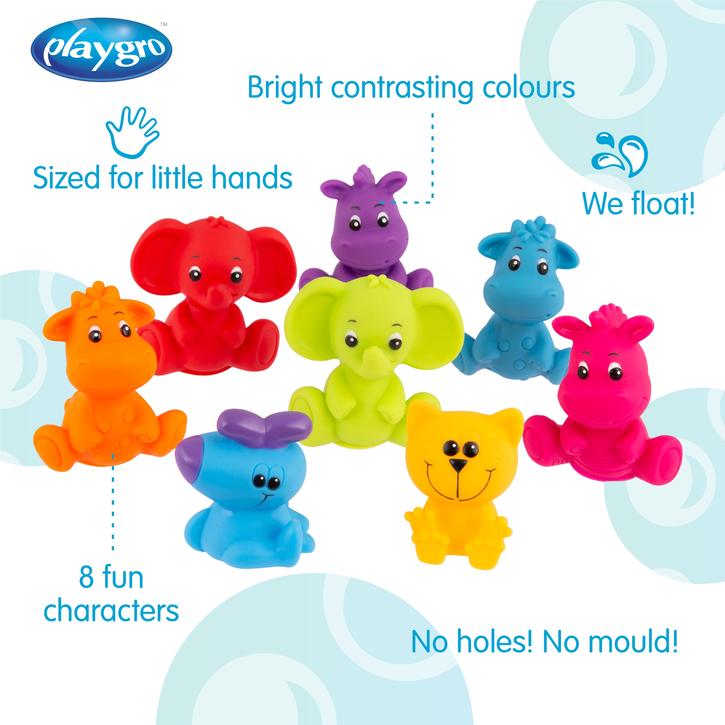 Playgro Jungle Fun Friends - Fully Sealed