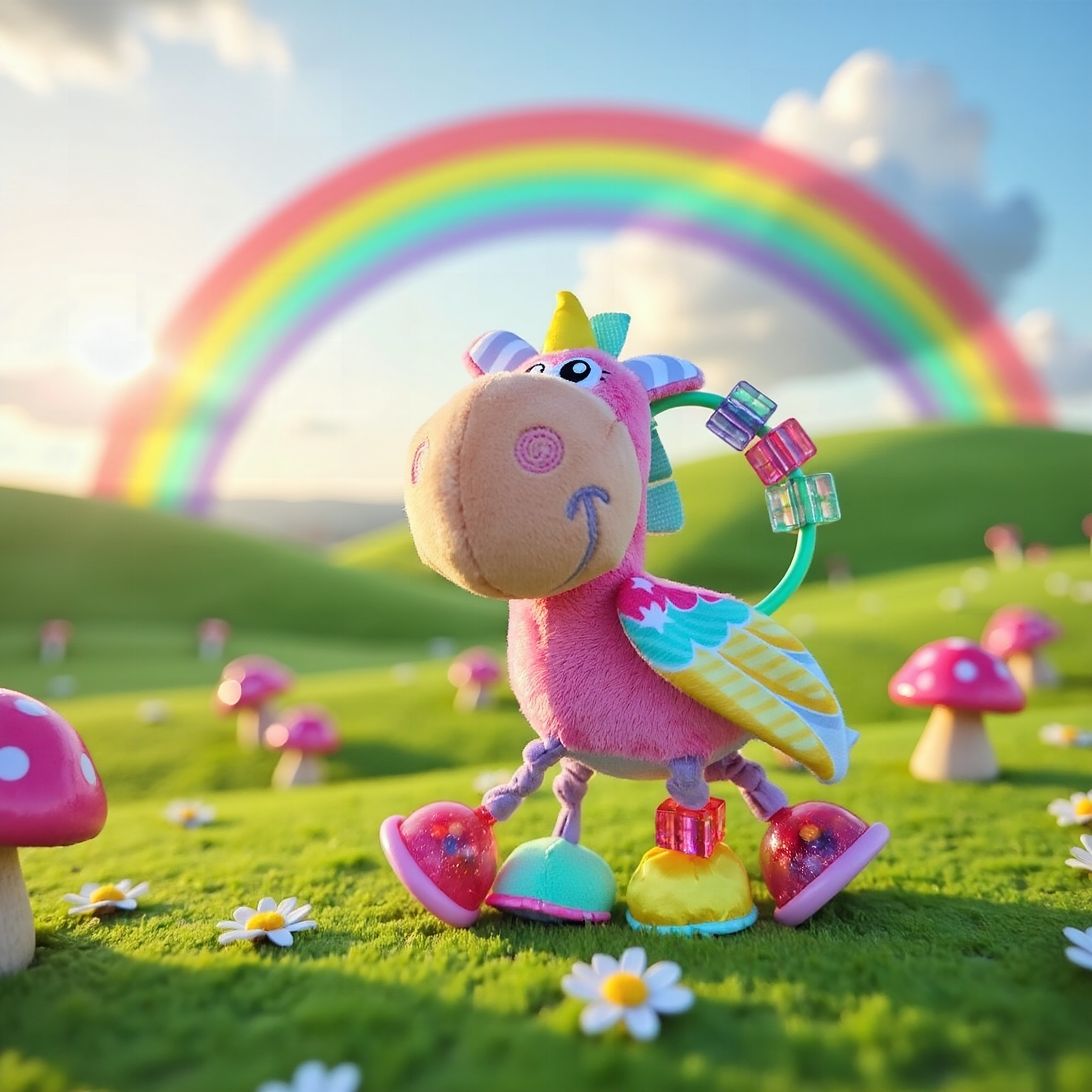 Playgro Unicorn Activity Rattle