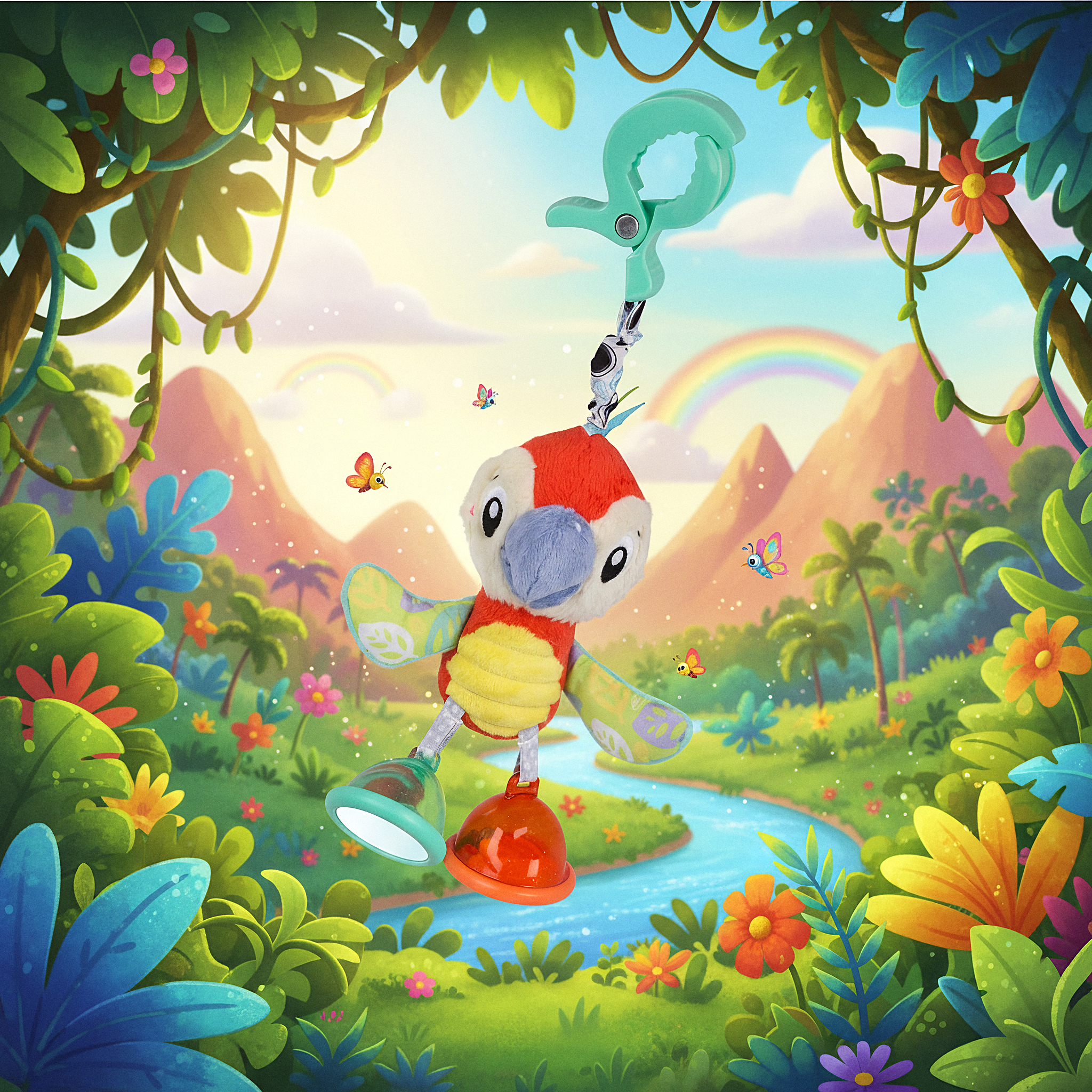 Playgro Dingly Dangly Mio Macaw
